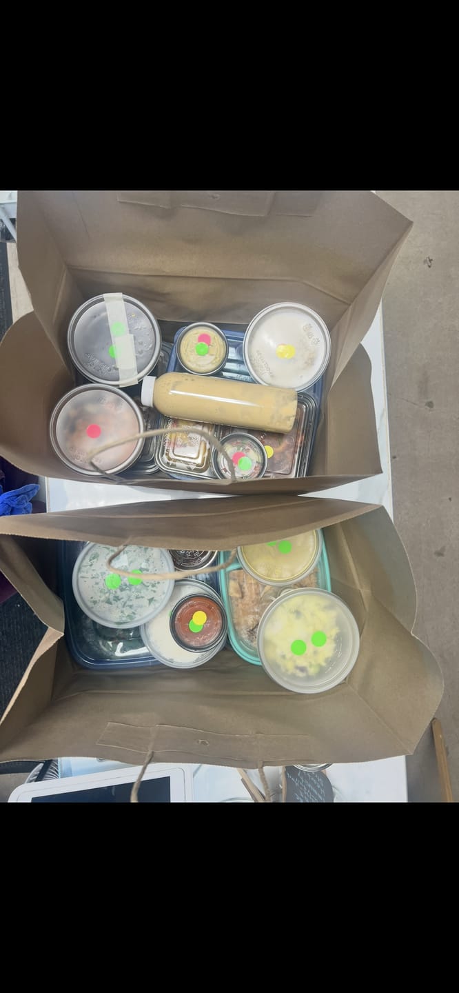 Customer photo review of 6 Meal Plan
