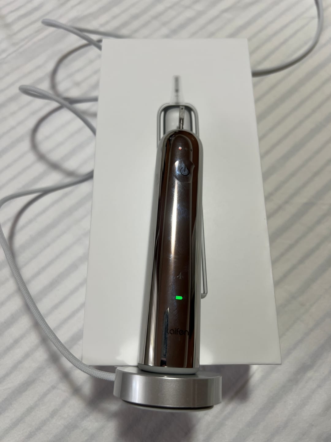 Customer photo review of Laifen Wave Pro Electric Toothbrush