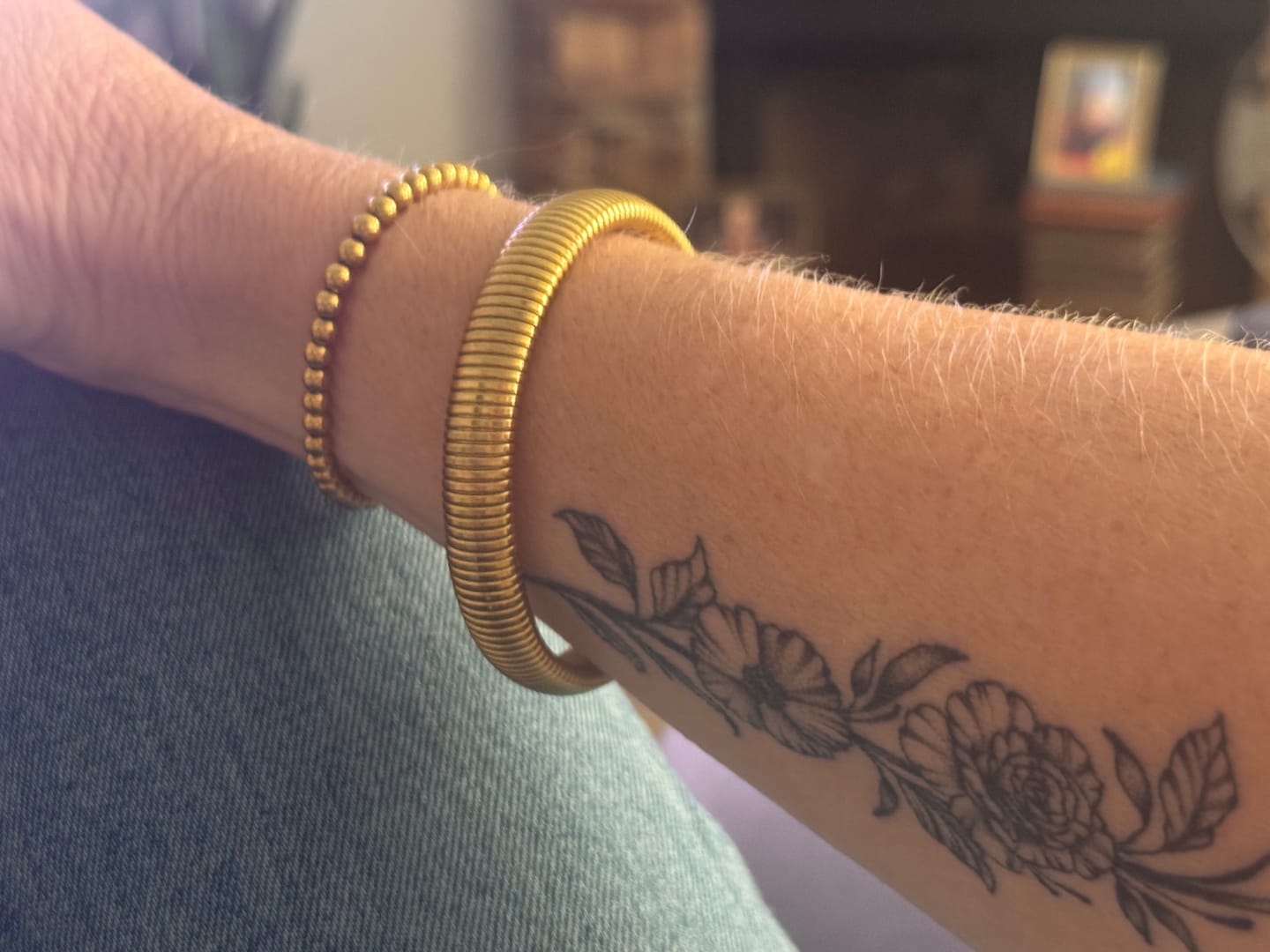 Customer photo review of Ibiza Chunky Bangle (Bundle)