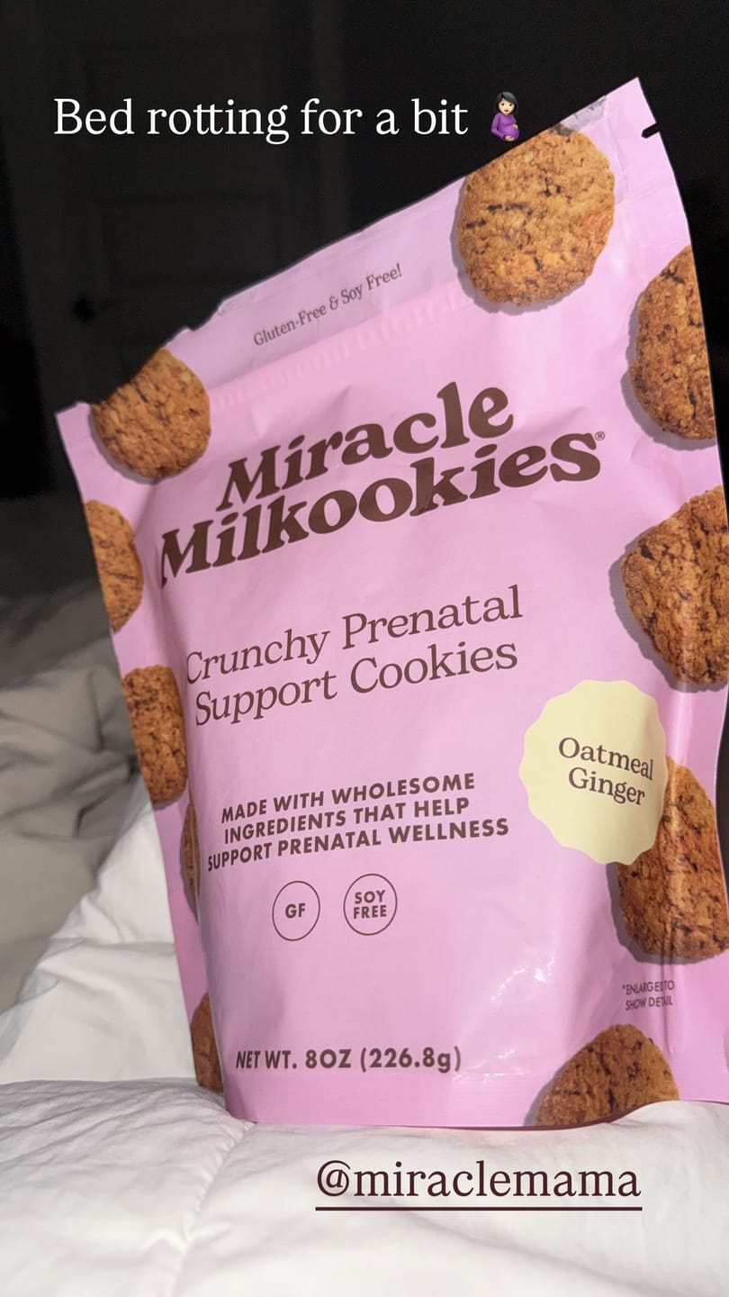 Customer photo review of Prenatal Support Cookies - Ginger