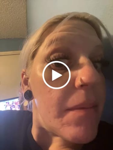 Customer photo review of BOOOM Lash Clusters