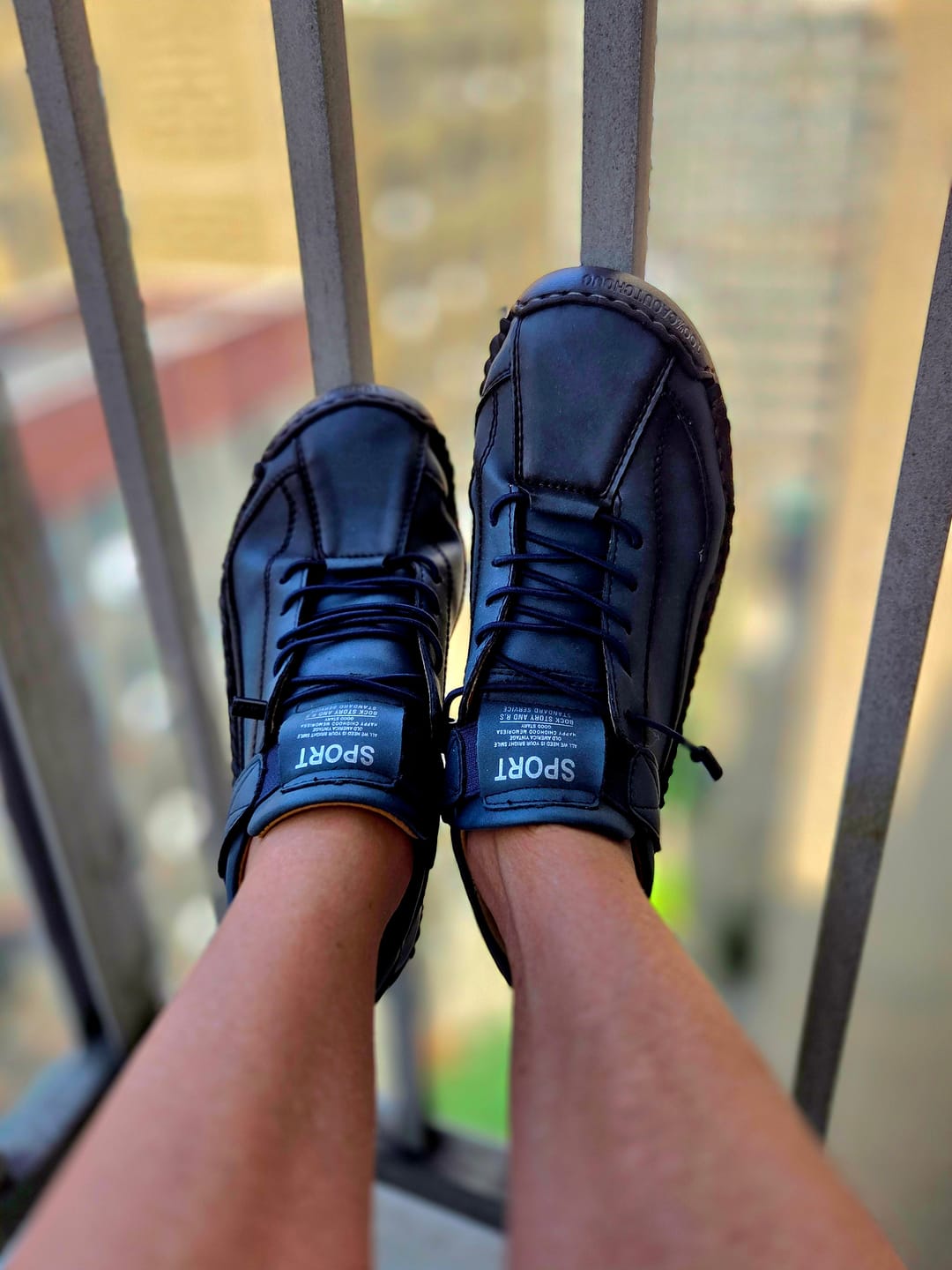 Customer photo review of FlexWalk™ Women's Leather Sneakers – Soft Comfort & Orthopedic Support