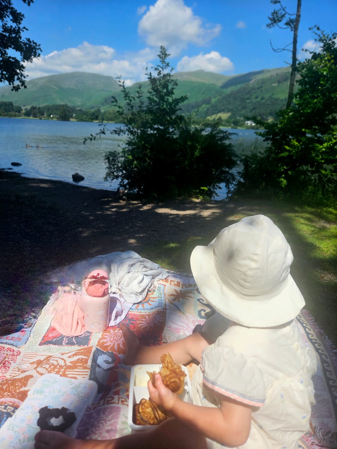 Customer photo review of Boho Tapestry Throw Blanket