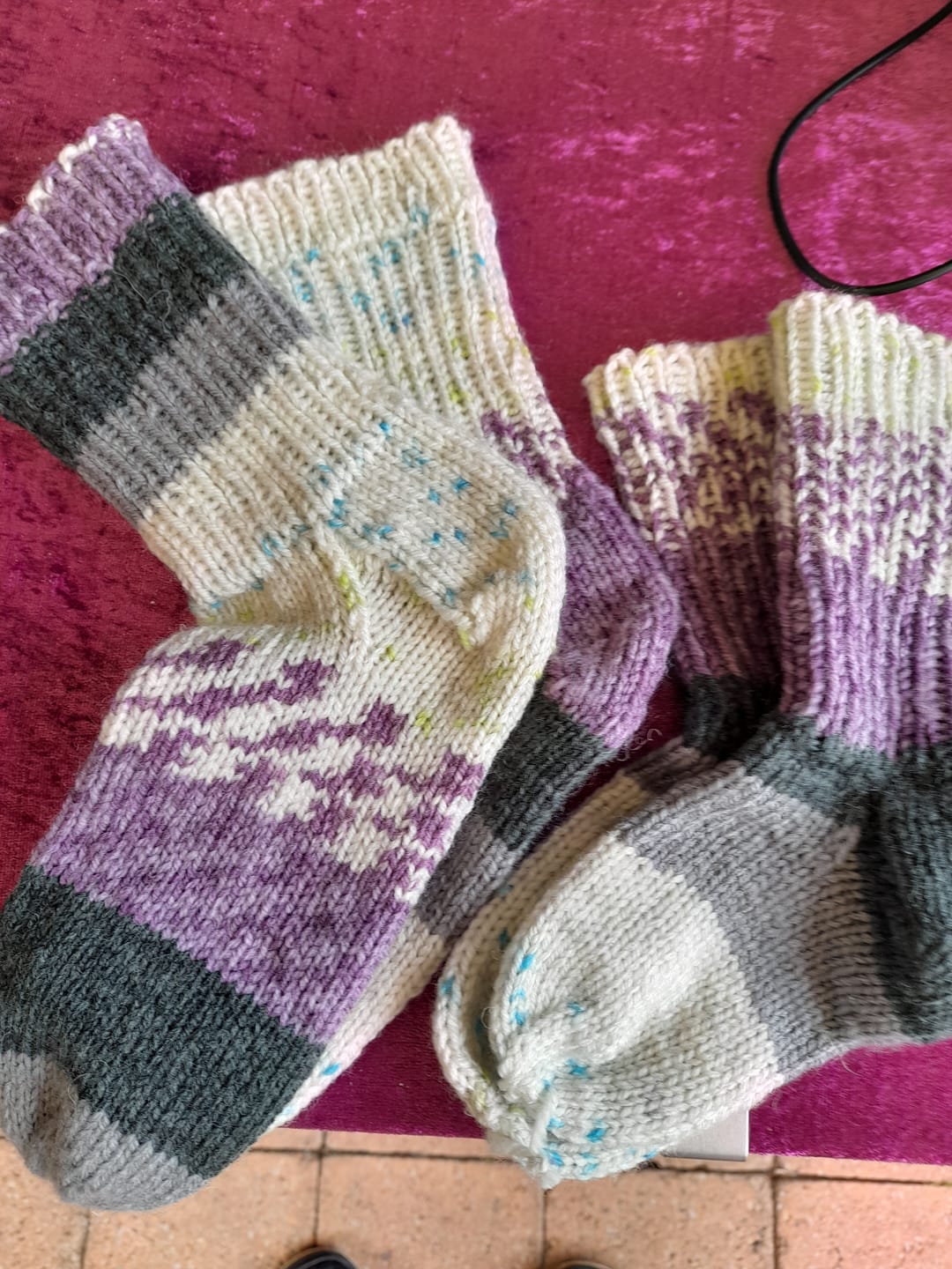 Customer photo review of YarnArt Crazy Color