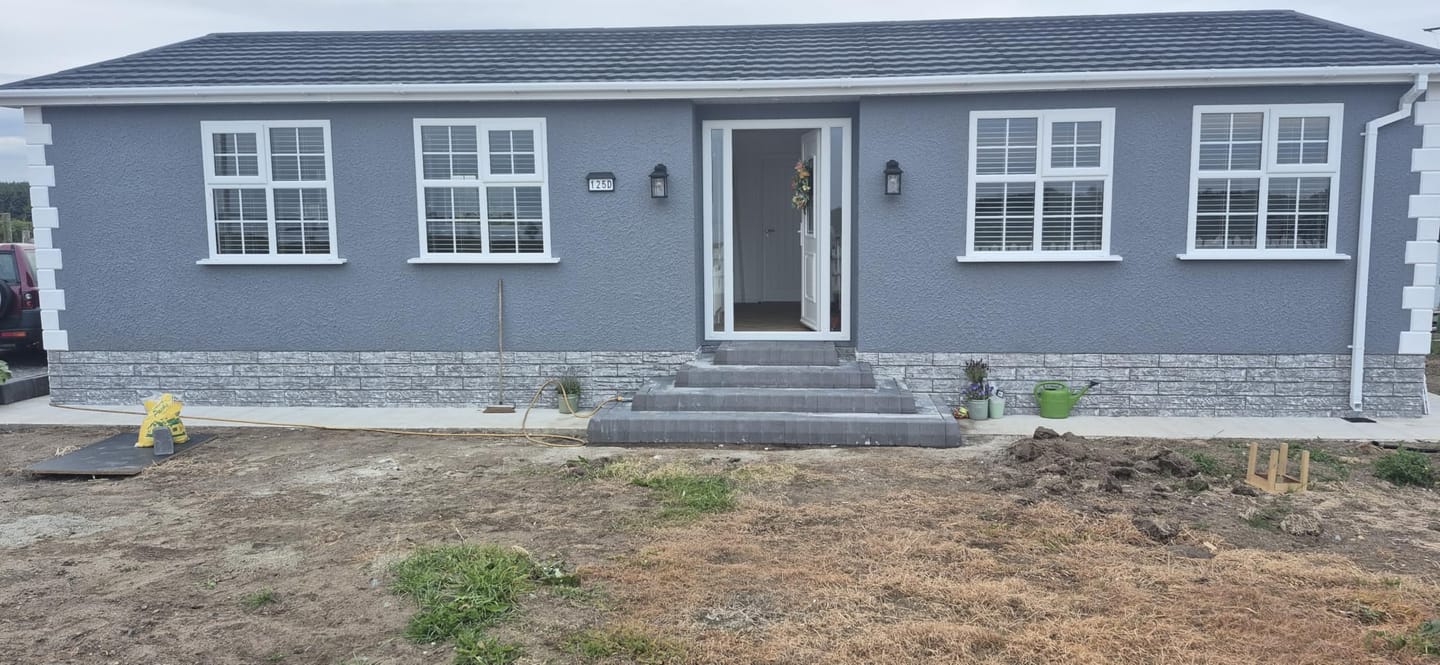 Customer photo review of Marble Grey Block | Slate Effect | KESTAS-106