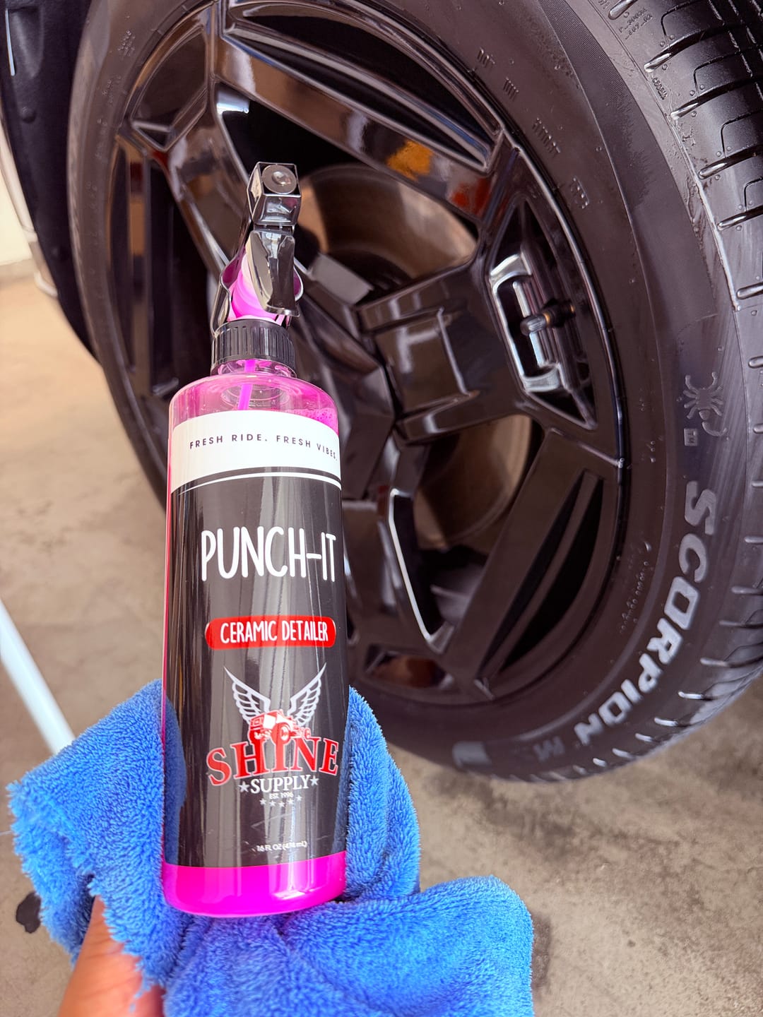 Customer photo review of Ceramic Coating Maintenance Kit