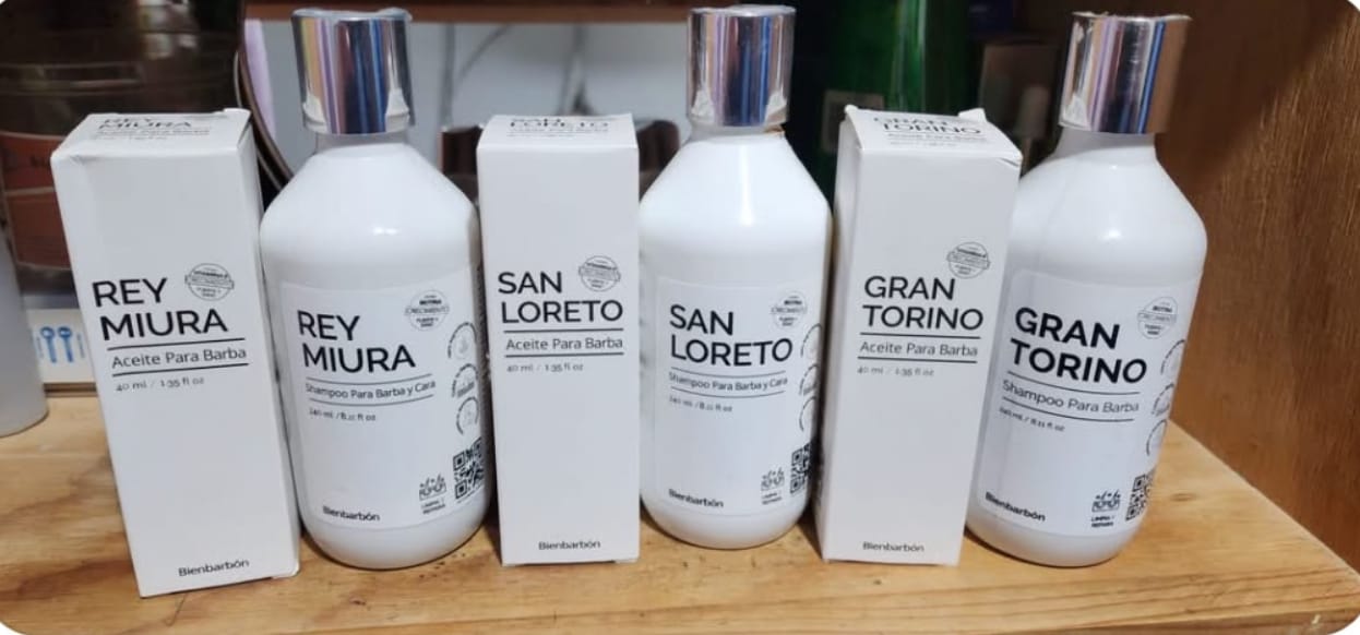 Customer photo review of Aceite y Shampoo Para Barba · Paquete 6 Piezas