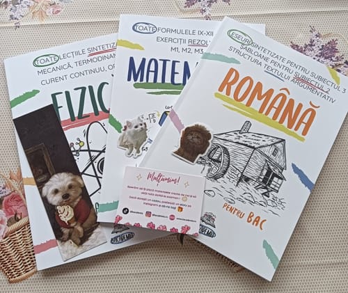 Recenzie cu fotografie de la un client despre Pachet Bacalaureat (Română + Matematică + Fizică) Bacademia
