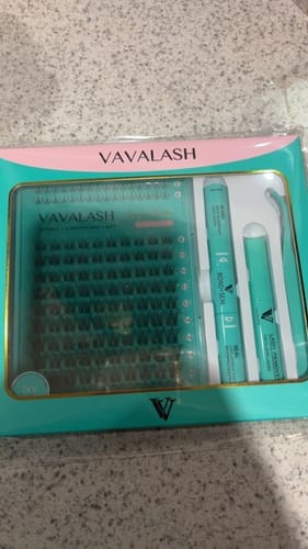 Customer photo review of IVY Lash Clusters