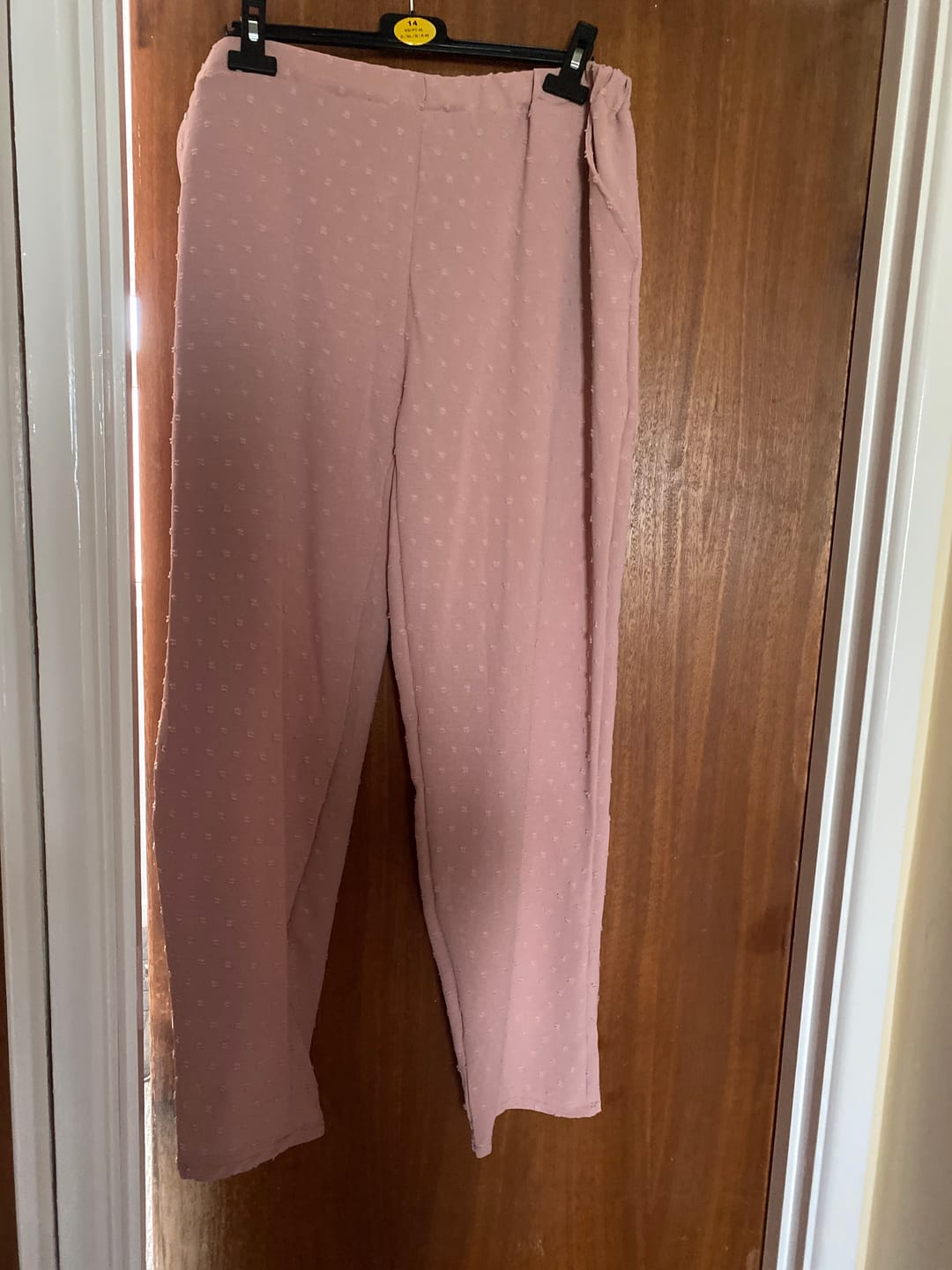 Customer photo review of Special Offer Dobby Spot Polyester Fabric