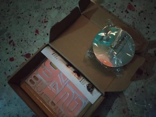 Customer photo review of 3D Frameless DIY Wall Clock