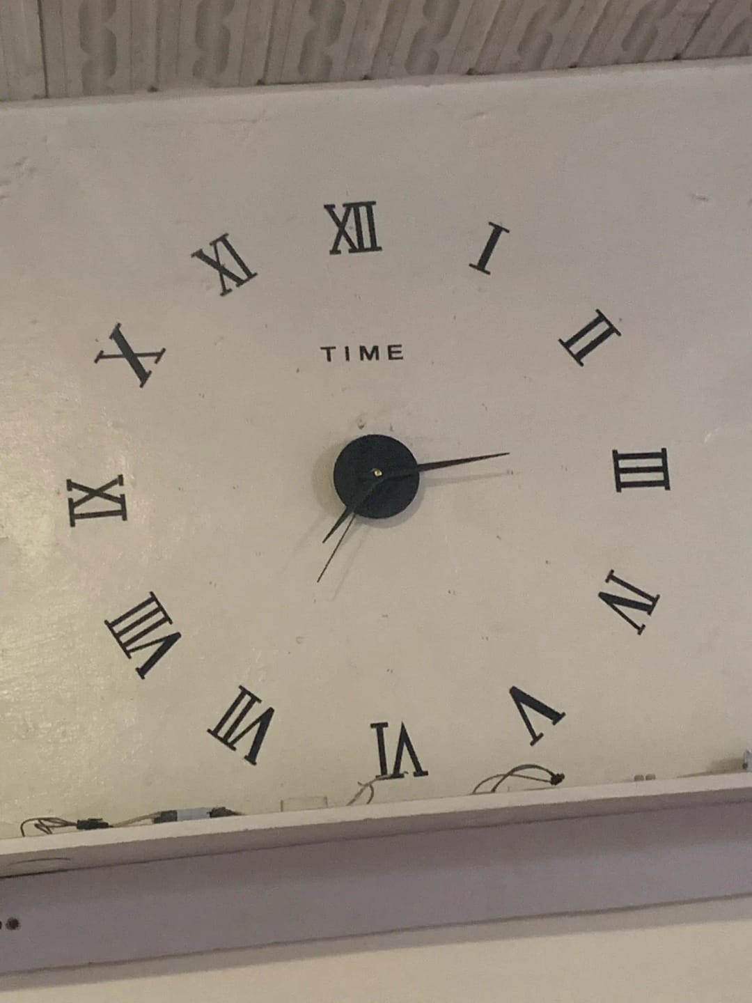 Customer photo review of 3D Acrylic Mirror Wall Clock