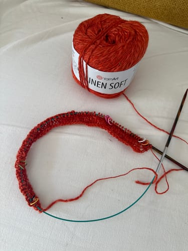 Customer photo review of YarnArt Linen Soft