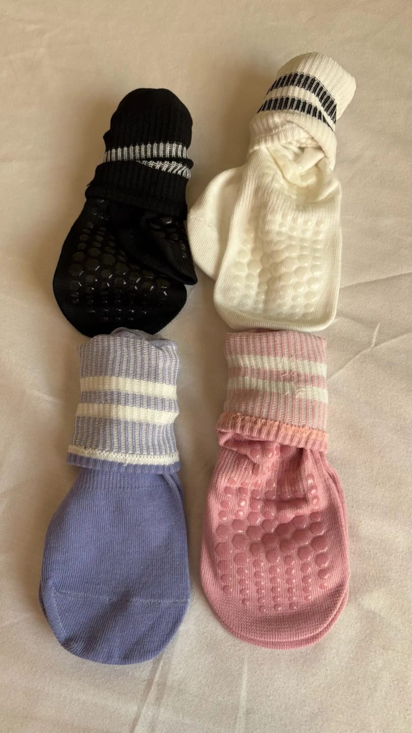 Customer photo review of Pack 6 Pares Calcetines Yoga Pilates Antideslizante Fitness