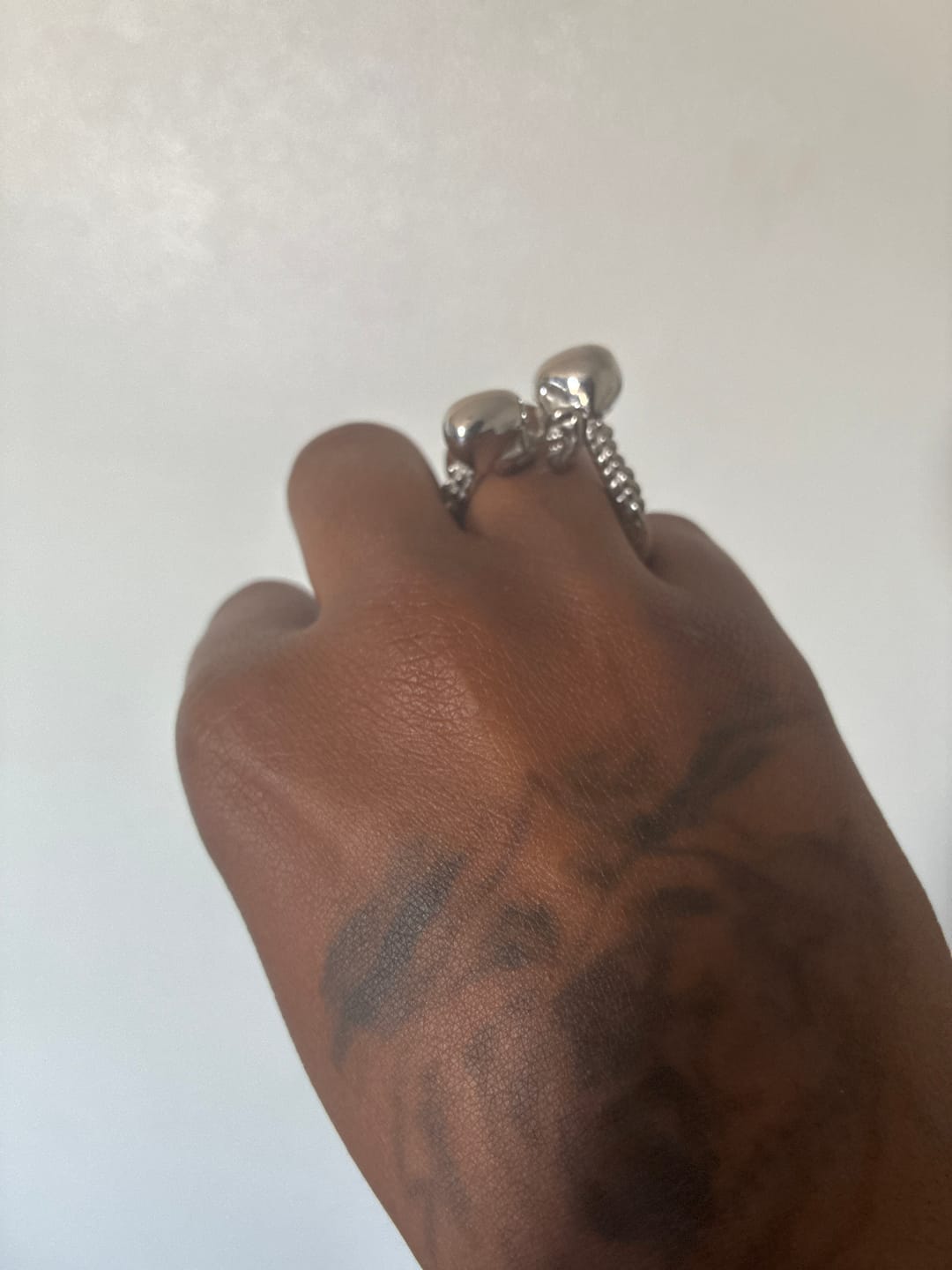 Customer photo review of DEATH WON'T DO US PART RING