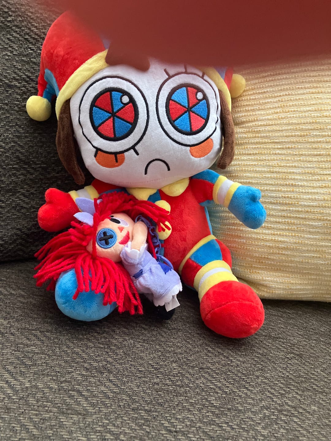 Customer photo review of Ragatha Plush Keychain