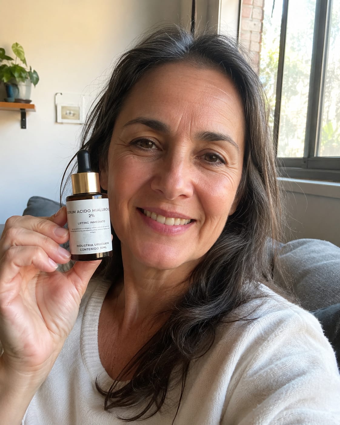 Customer photo review of Kit Glow Radiante | Antiarrugas y Luminosidad | AmaiSkin Uruguay