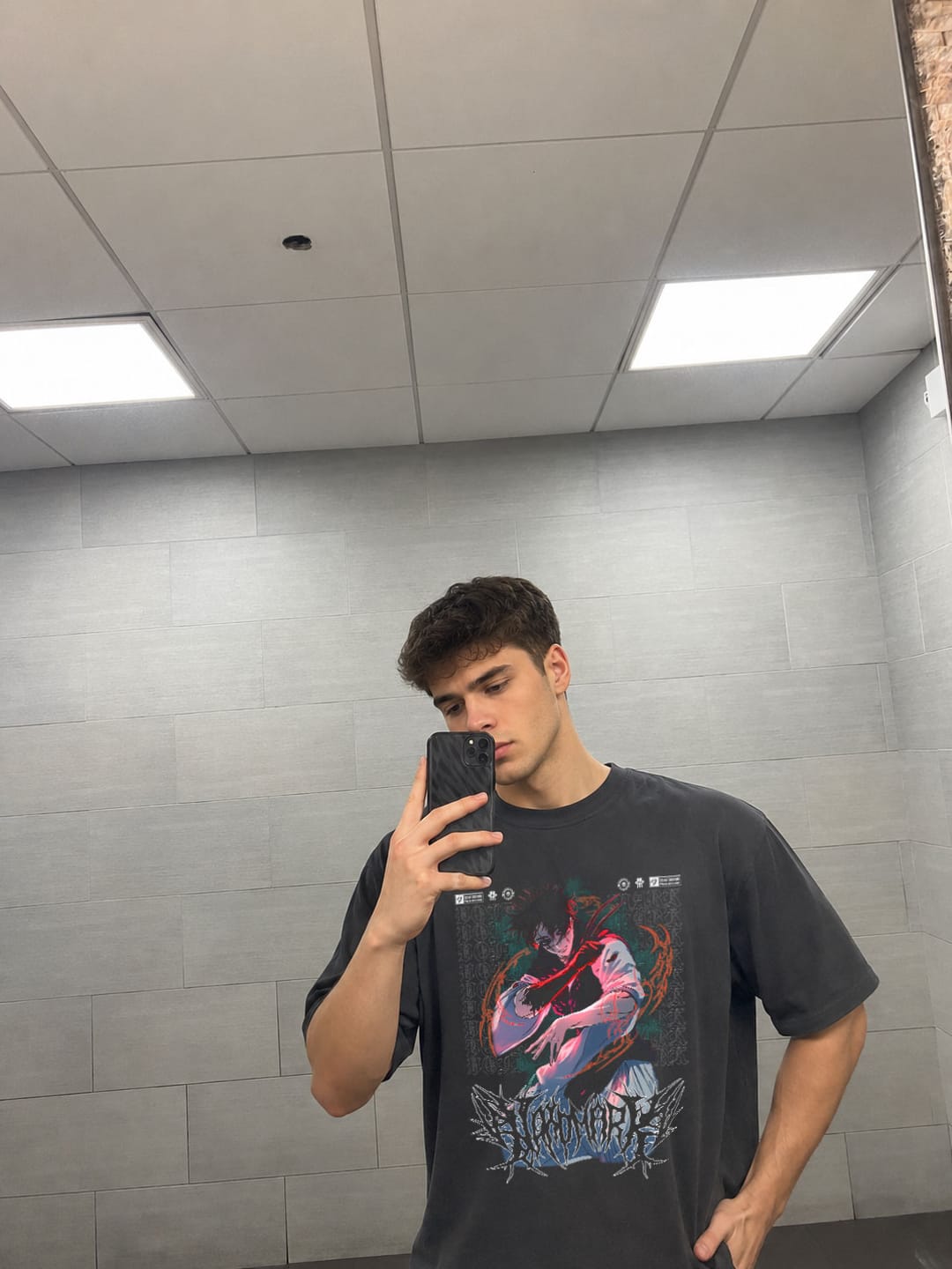 Customer photo review of 'JJK: Toji' Oversized T-shirt