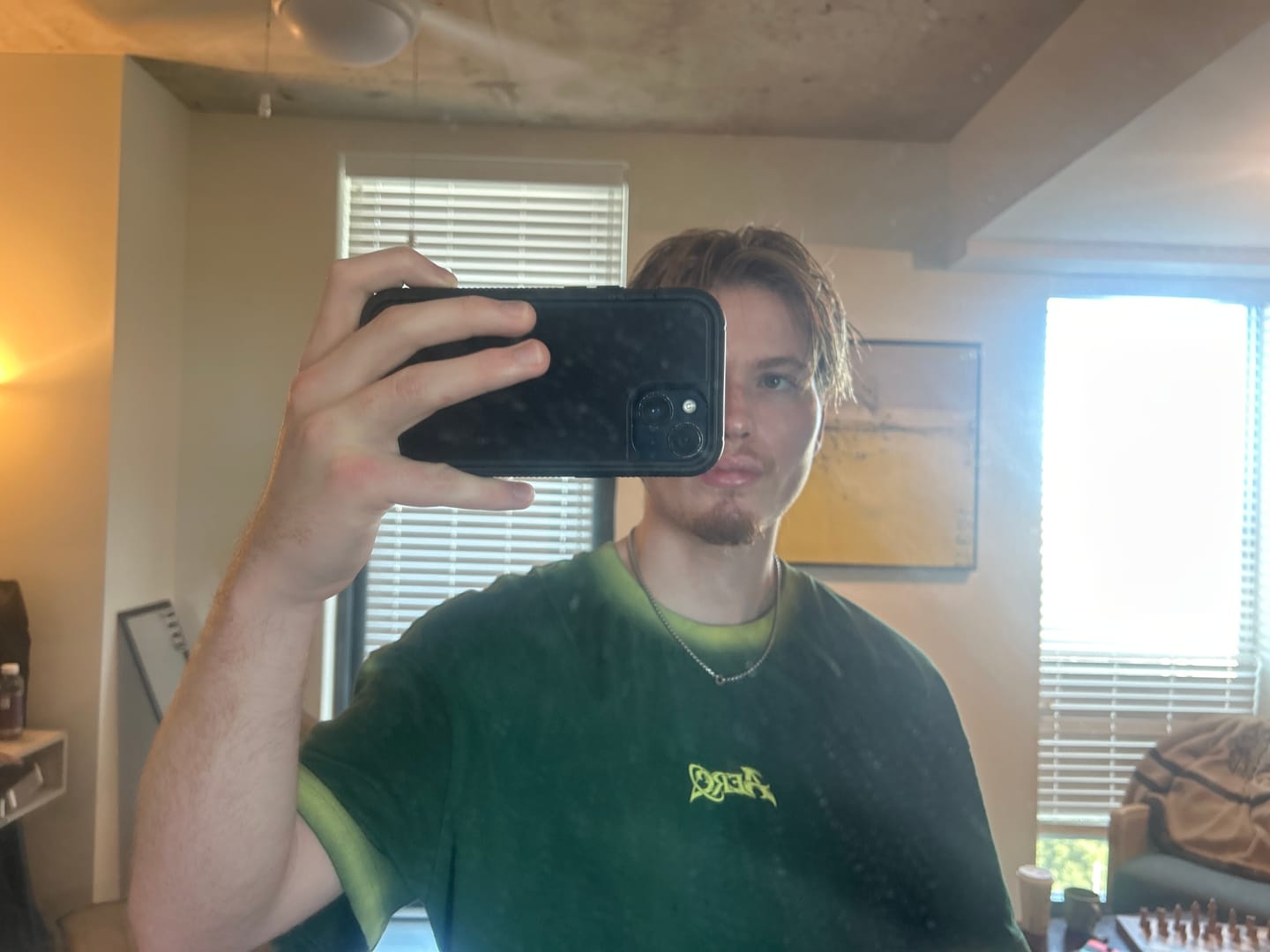 Customer photo review of Aelfric Eden Boxy Graphic Washed Tee