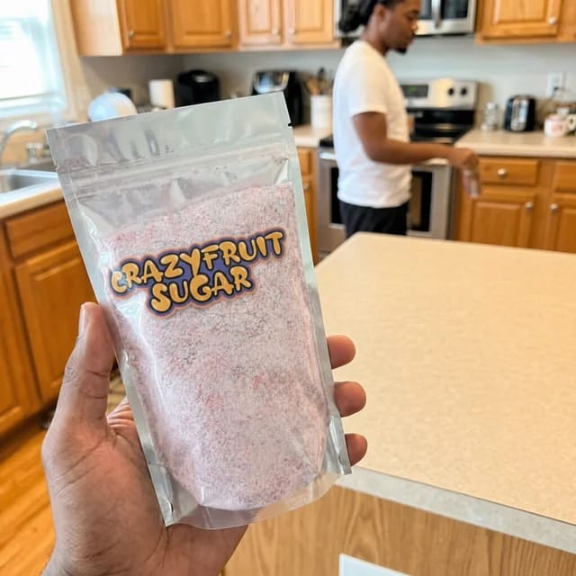 Customer photo review of Crazy Fruit Sugar