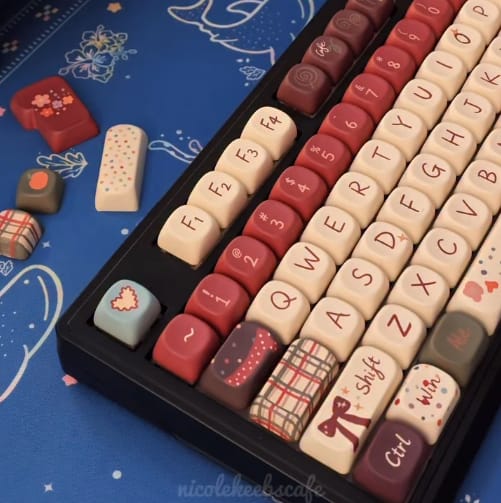 Customer photo review of KiiBOOM All My Faves Keycap Set