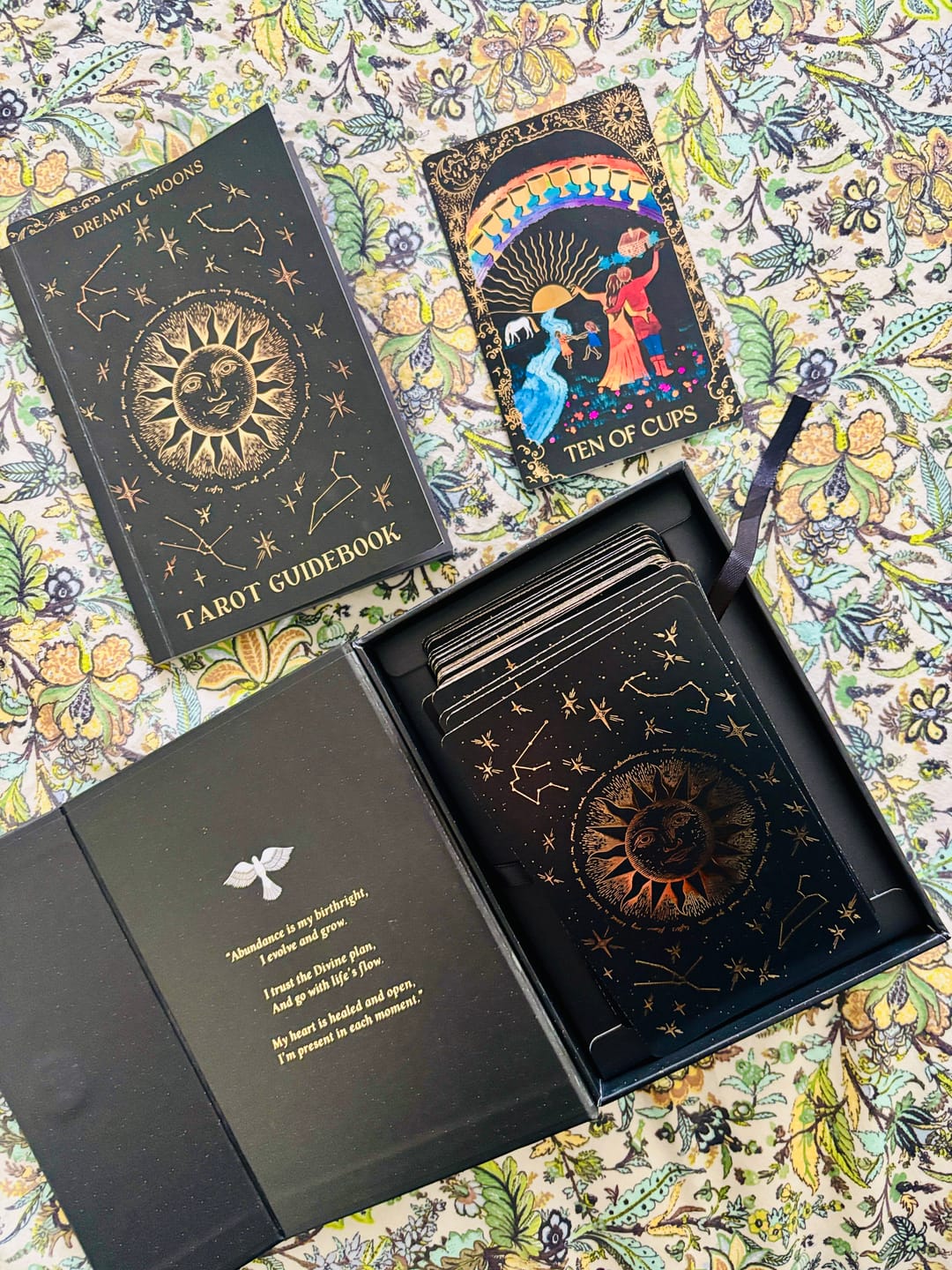 Customer photo review of Dreamy Moons Tarot