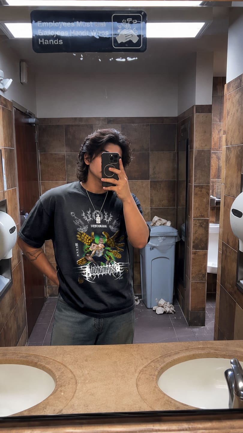 Customer photo review of 'HxH: Netero' Oversized T-shirt