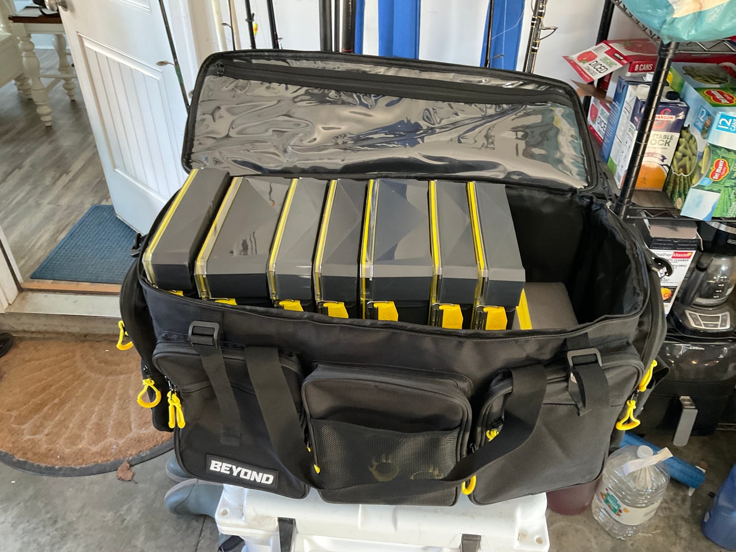 Customer photo review of Beyond Fishing Hauler Tackle Bags -Available in Medium, Large, and Extra-Large