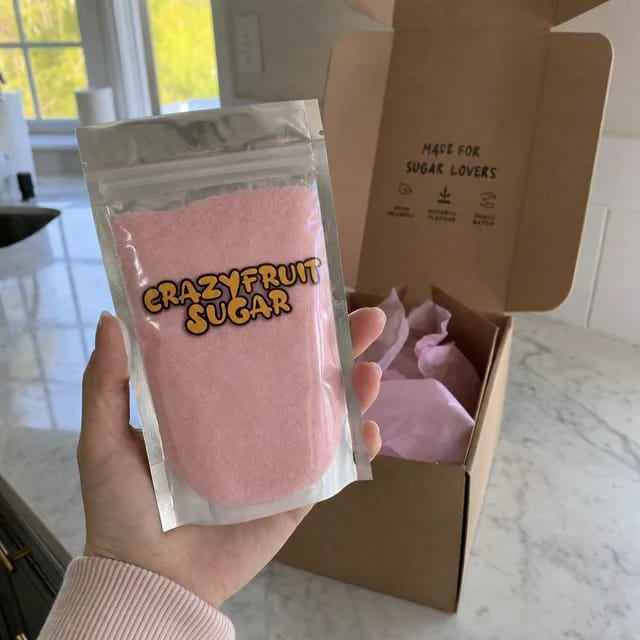 Customer photo review of Crazy Fruit Sugar