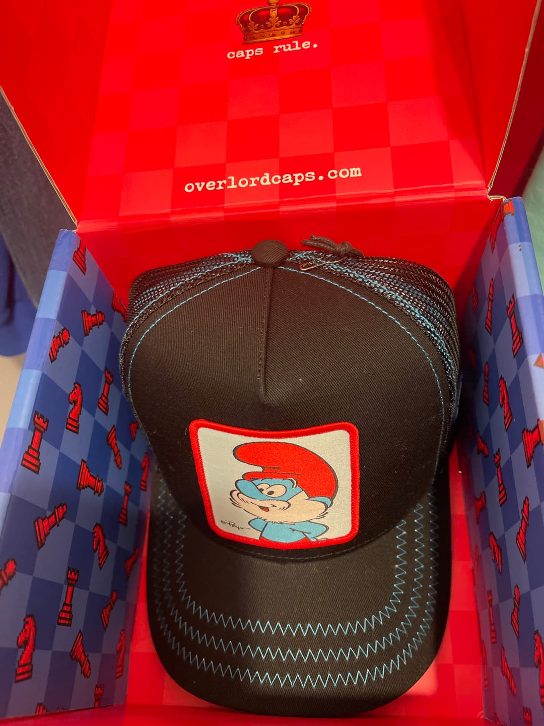 Customer photo review of OVERLORD X Smurfs: Papa Smurf