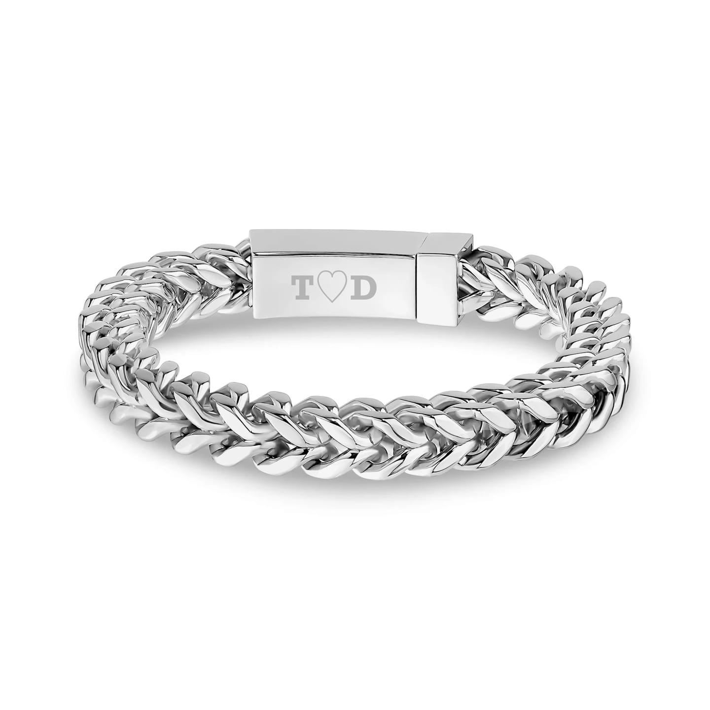 Customer photo review of Franco Link Bracelet | 8MM