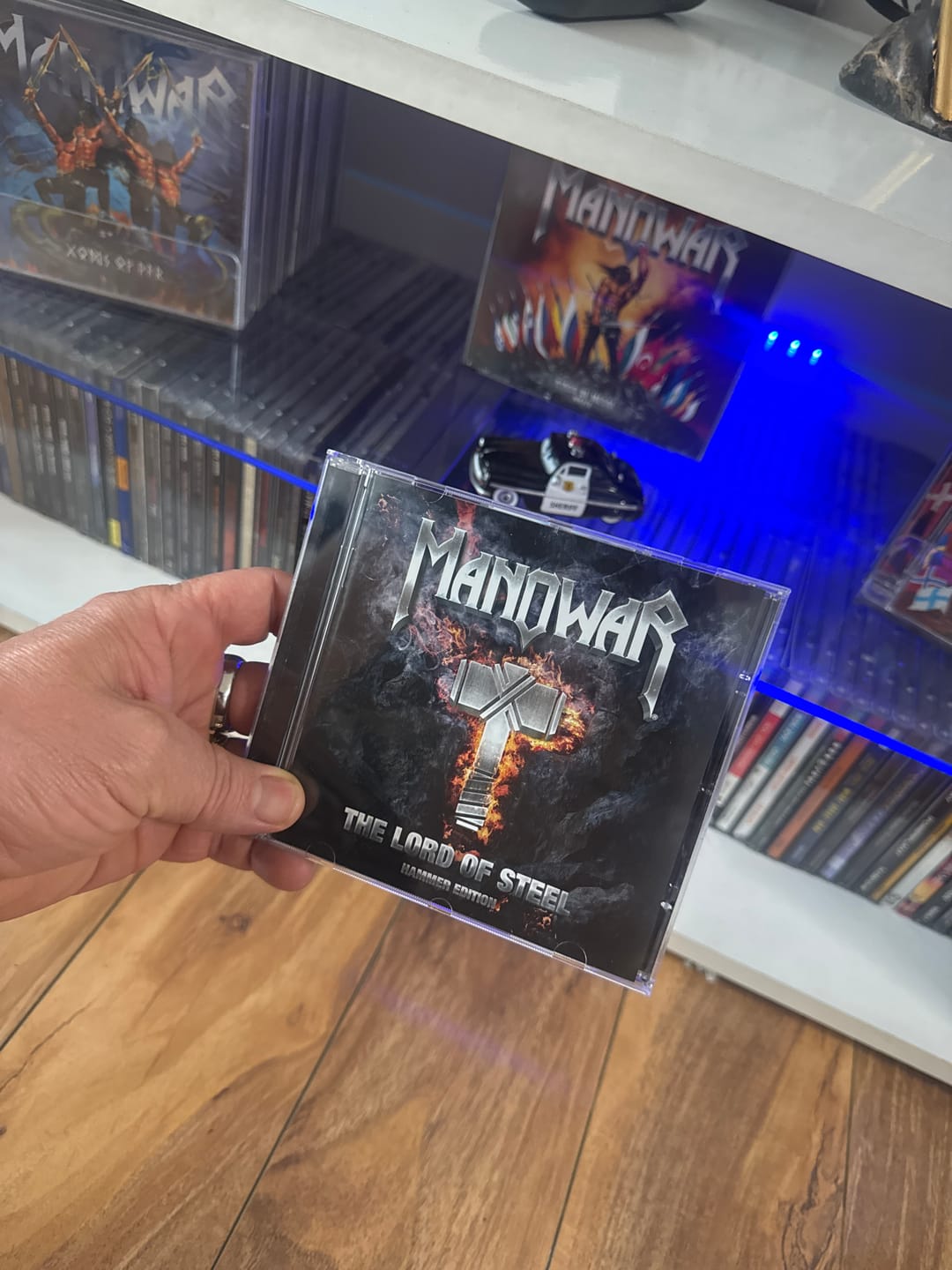Customer photo review of Manowar CD The Lord Of Steel - Hammer Edition