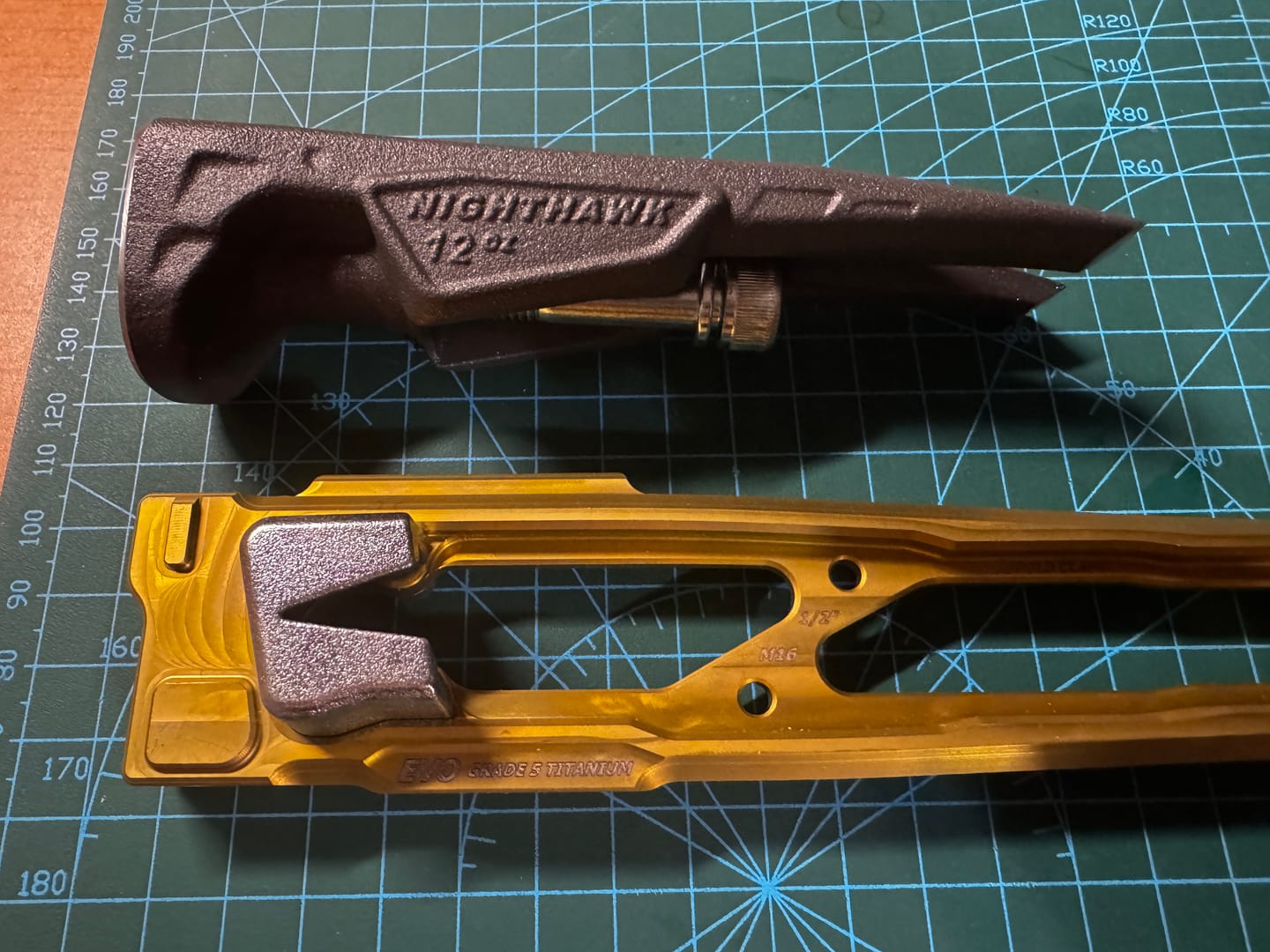 Customer photo review of Kinetic Customs | Nighthawk Titanium EVO Shaft & Nail Puller