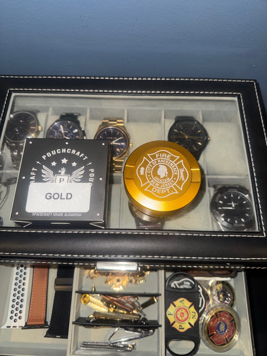 Customer photo review of Custom Laser-Engraved Pouch Tin
