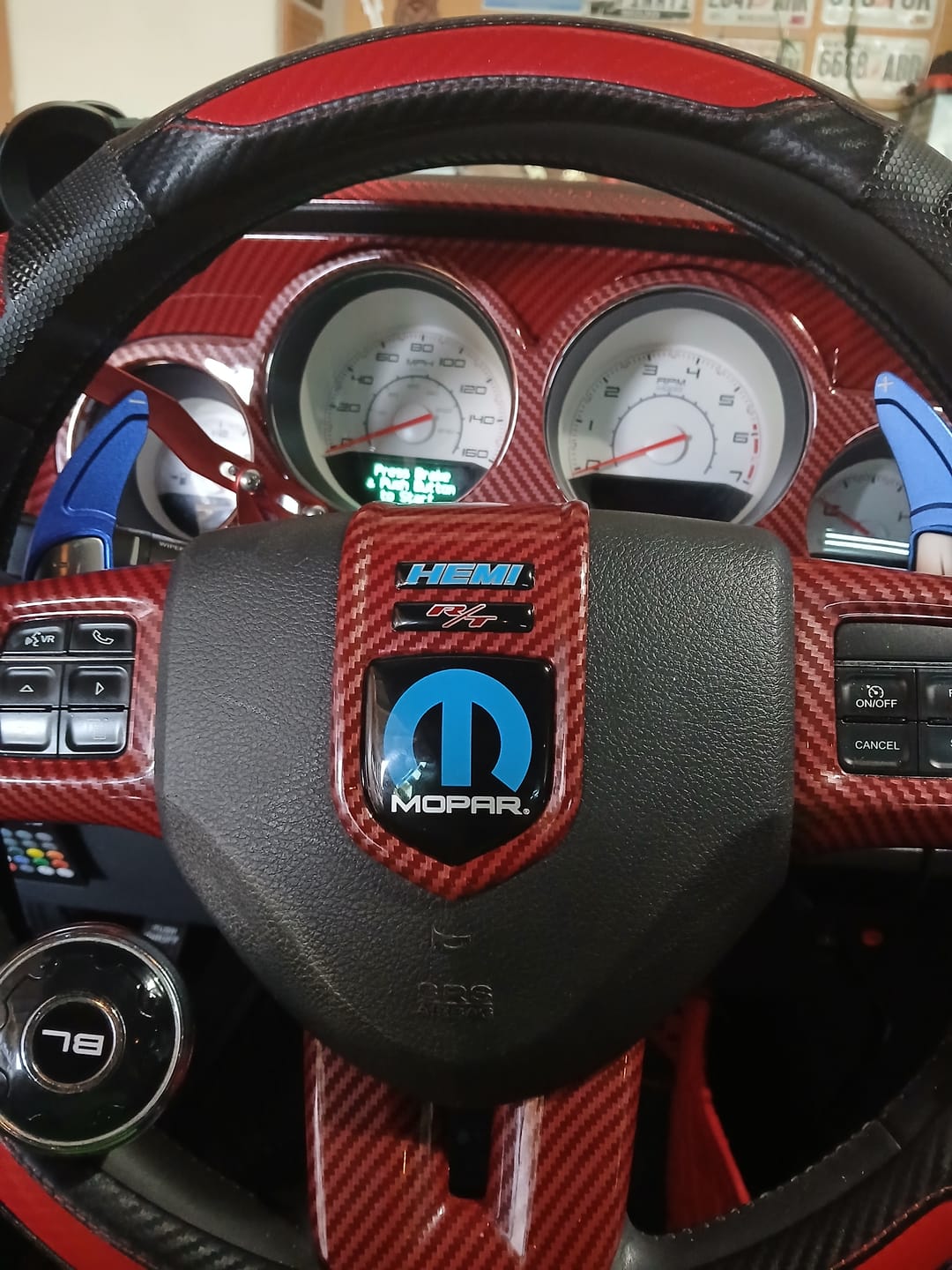 Customer photo review of "Mopar" Ram Shield Badges