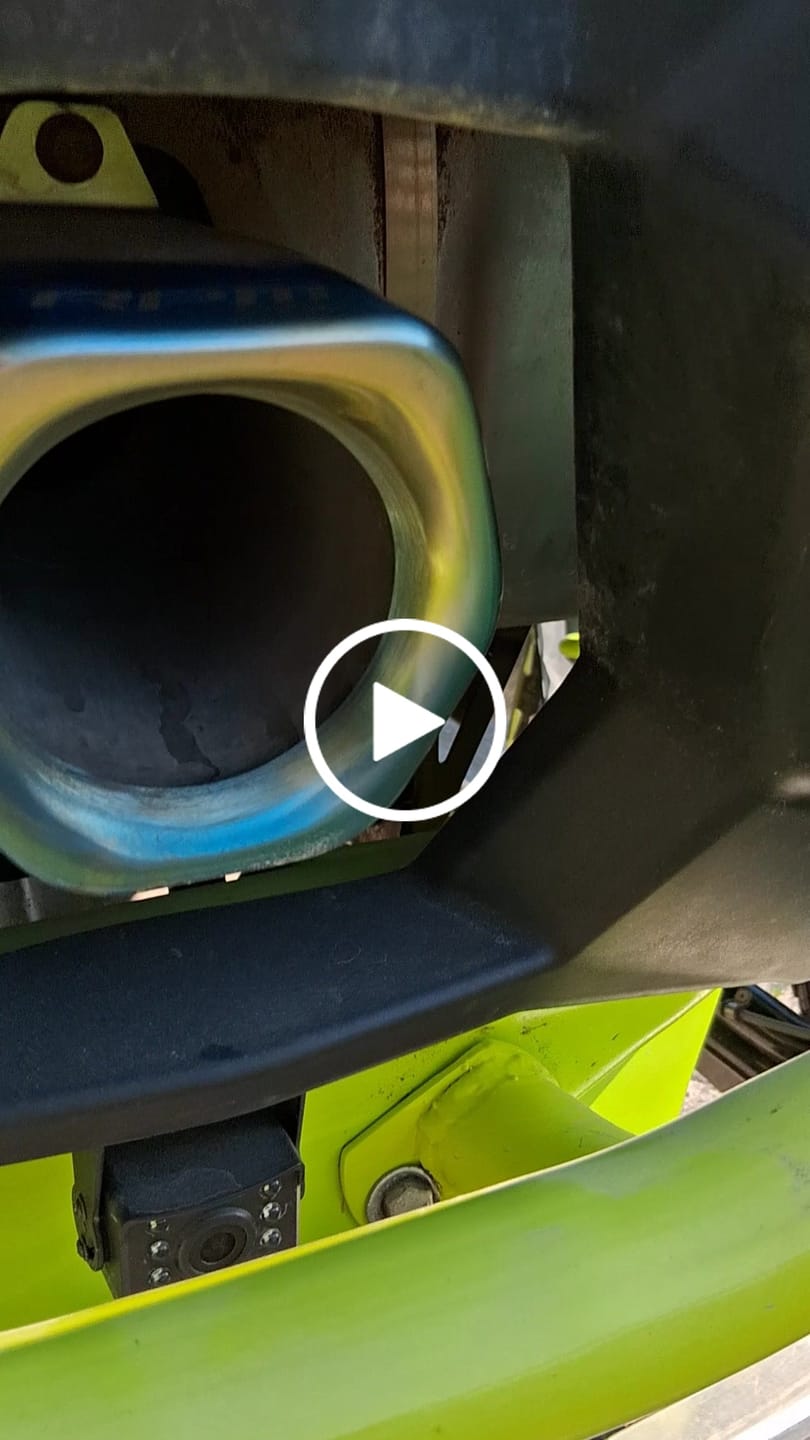 Customer video review of RPM Can-Am X3 Stainless Replacement Colored Tip