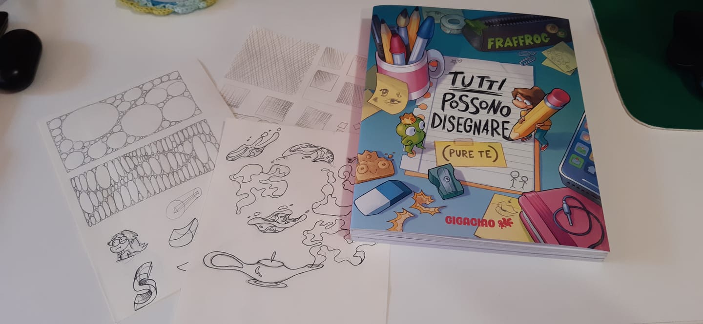 Customer photo review of Fraffrog - Tutti possono disegnare (pure te)