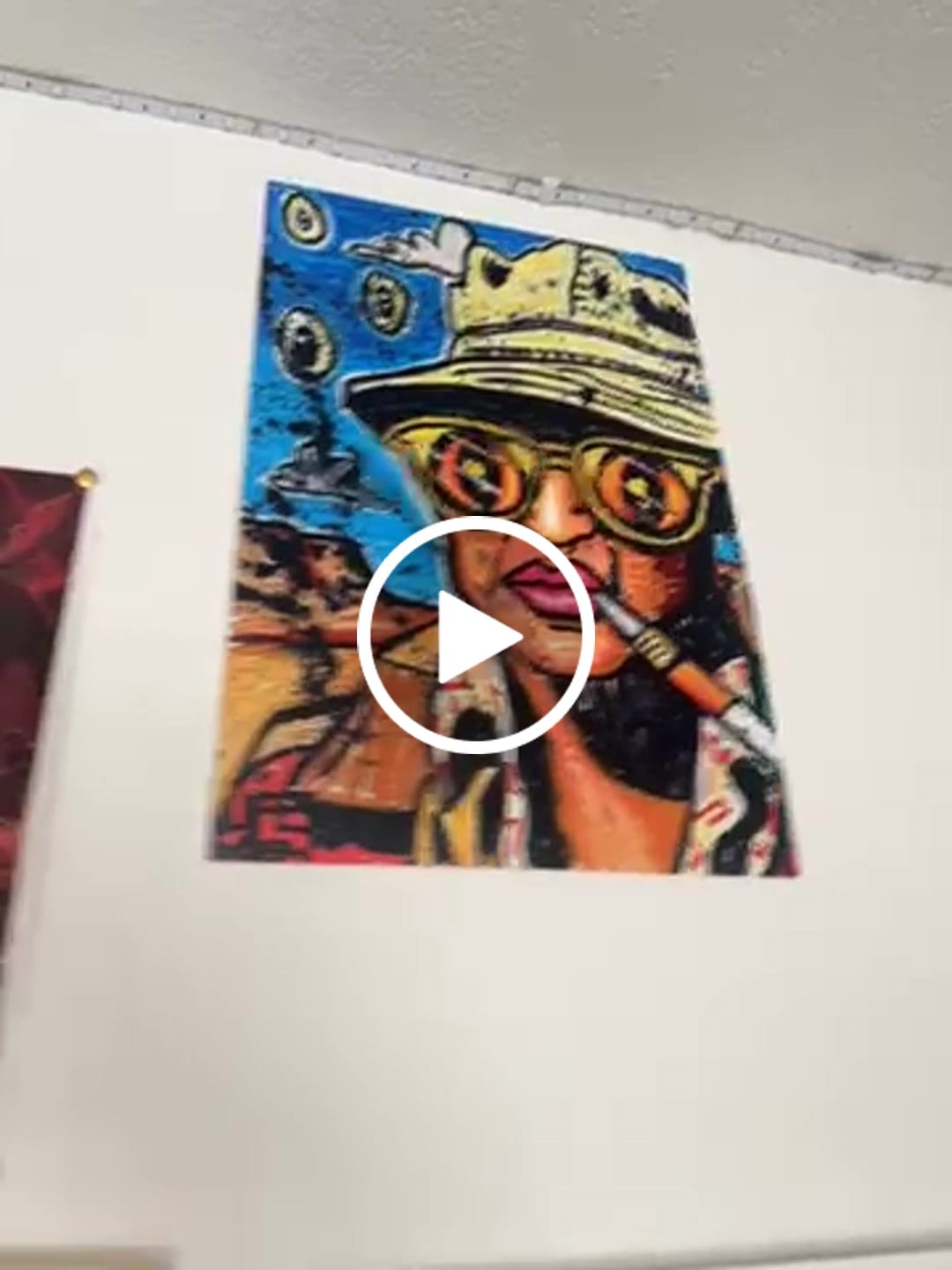 Customer video review of FEAR AND LOATHING 'Pastel' Poster