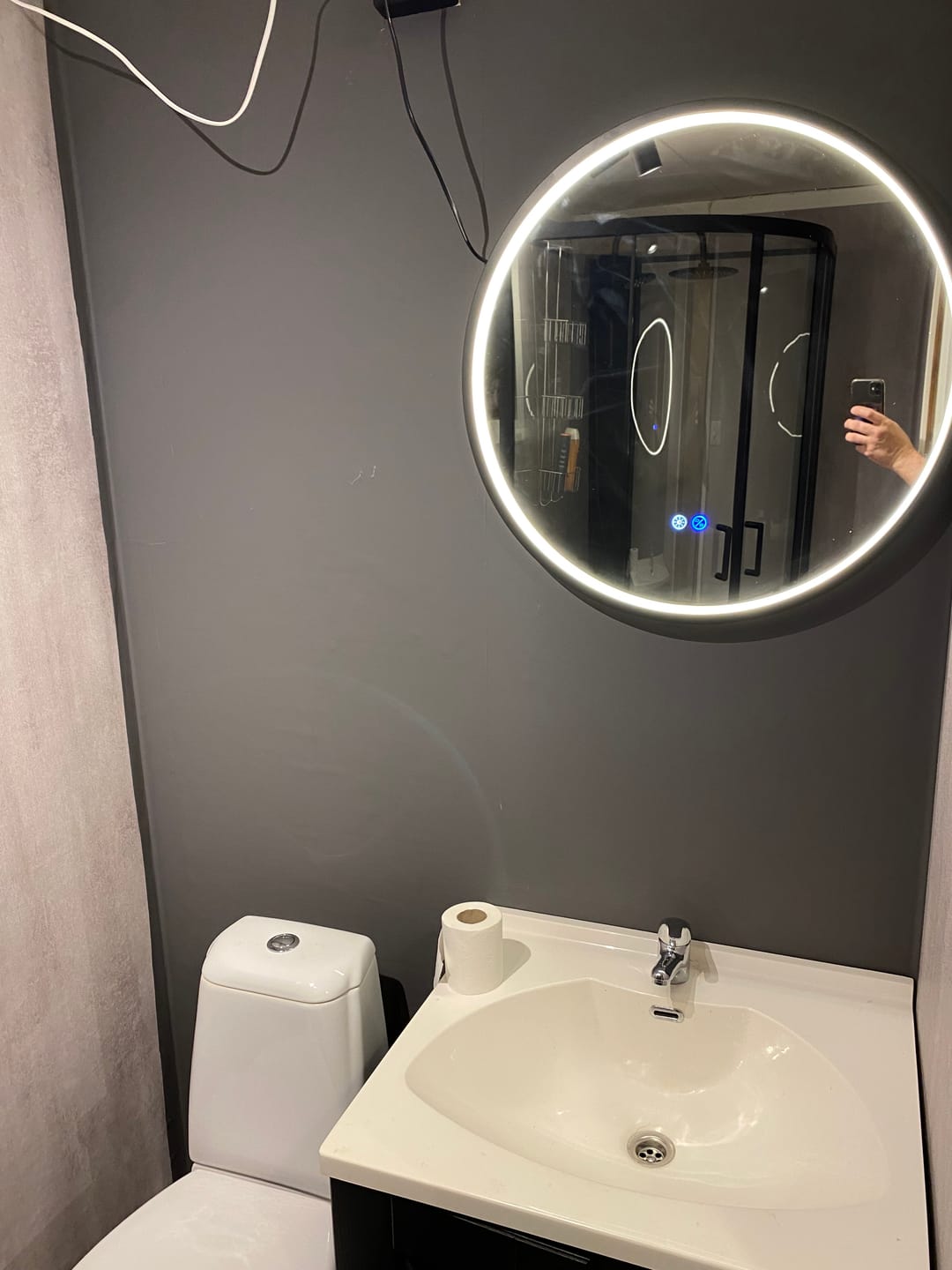 Customer photo review of Charcoal grey supermatt kontaktplast
