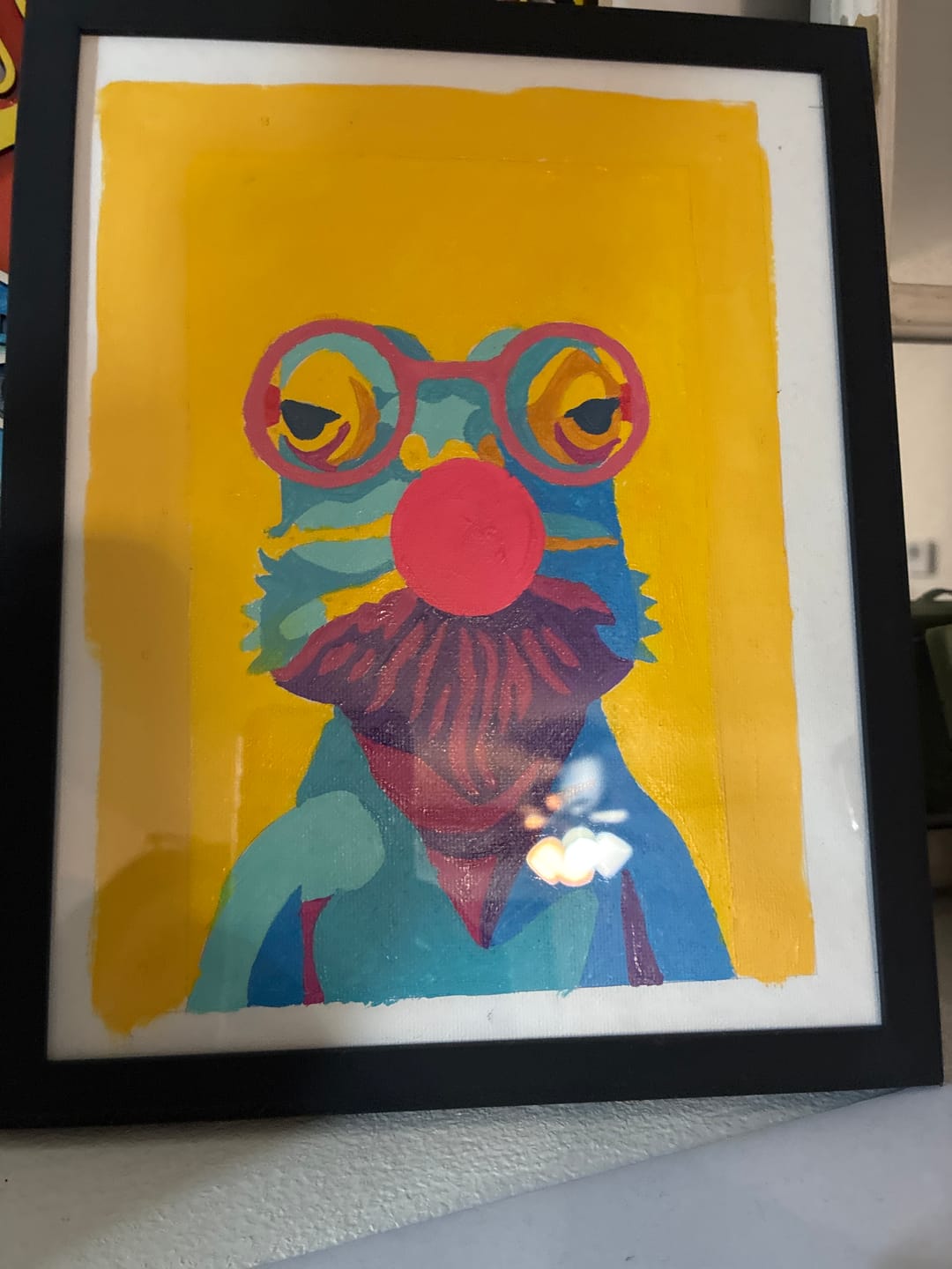 Customer photo review of 6 Mini Paintings | Cool Animals Set