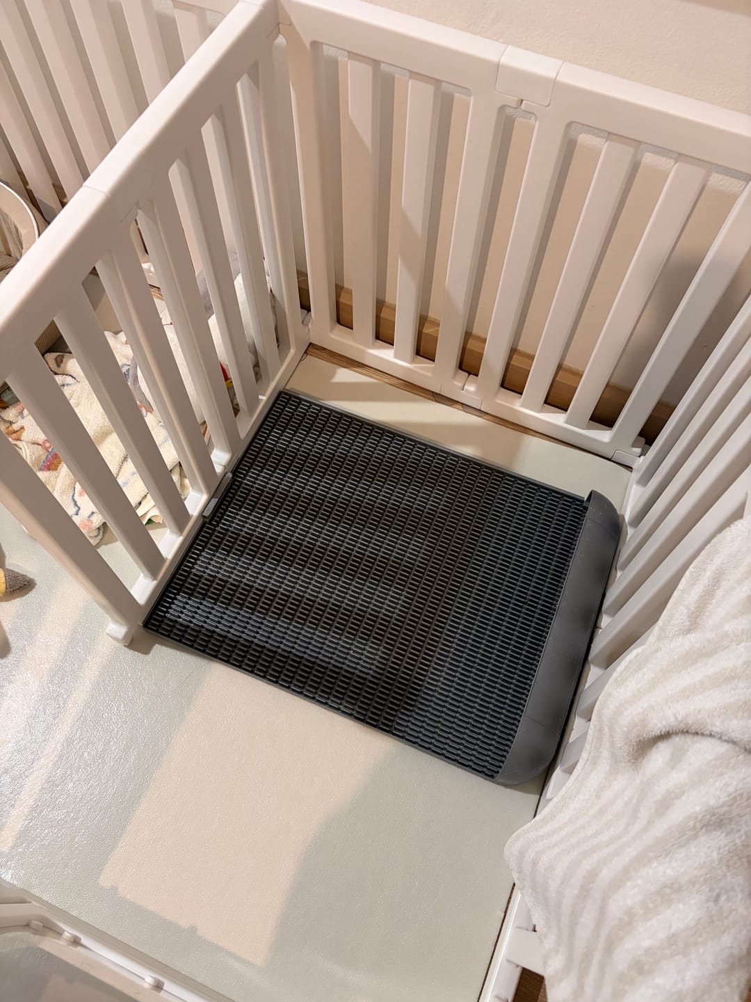 Customer photo review of Protrusion Potty Pad (Size L)