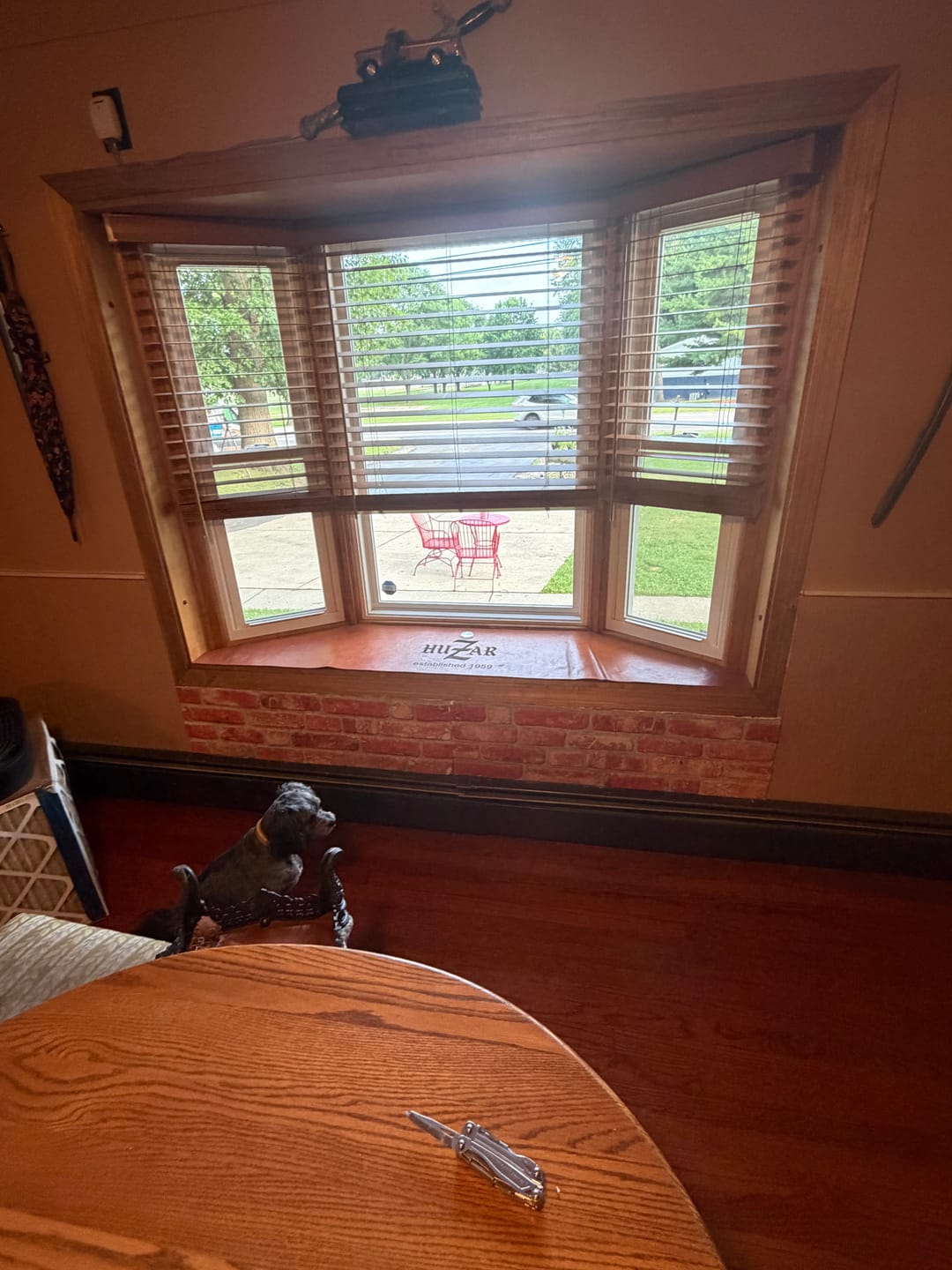 Customer photo review of Rustic Farmhouse Red | Brick Effect | TAS-712