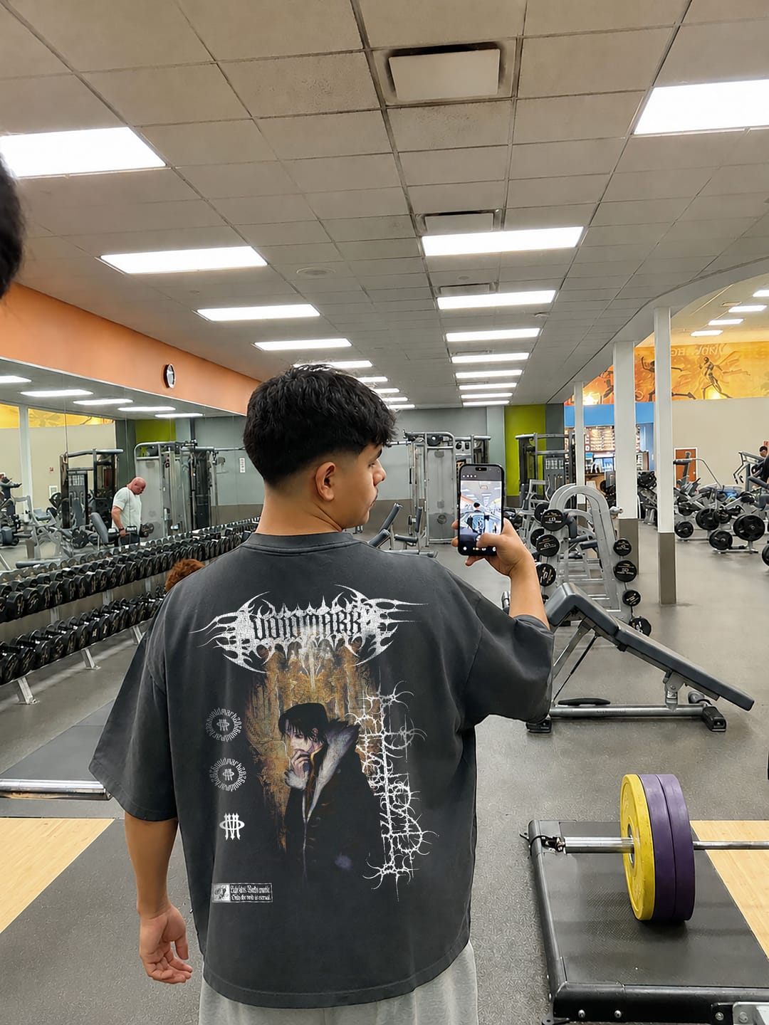 Customer photo review of 'HxH: Chrollo' Oversized T-shirt