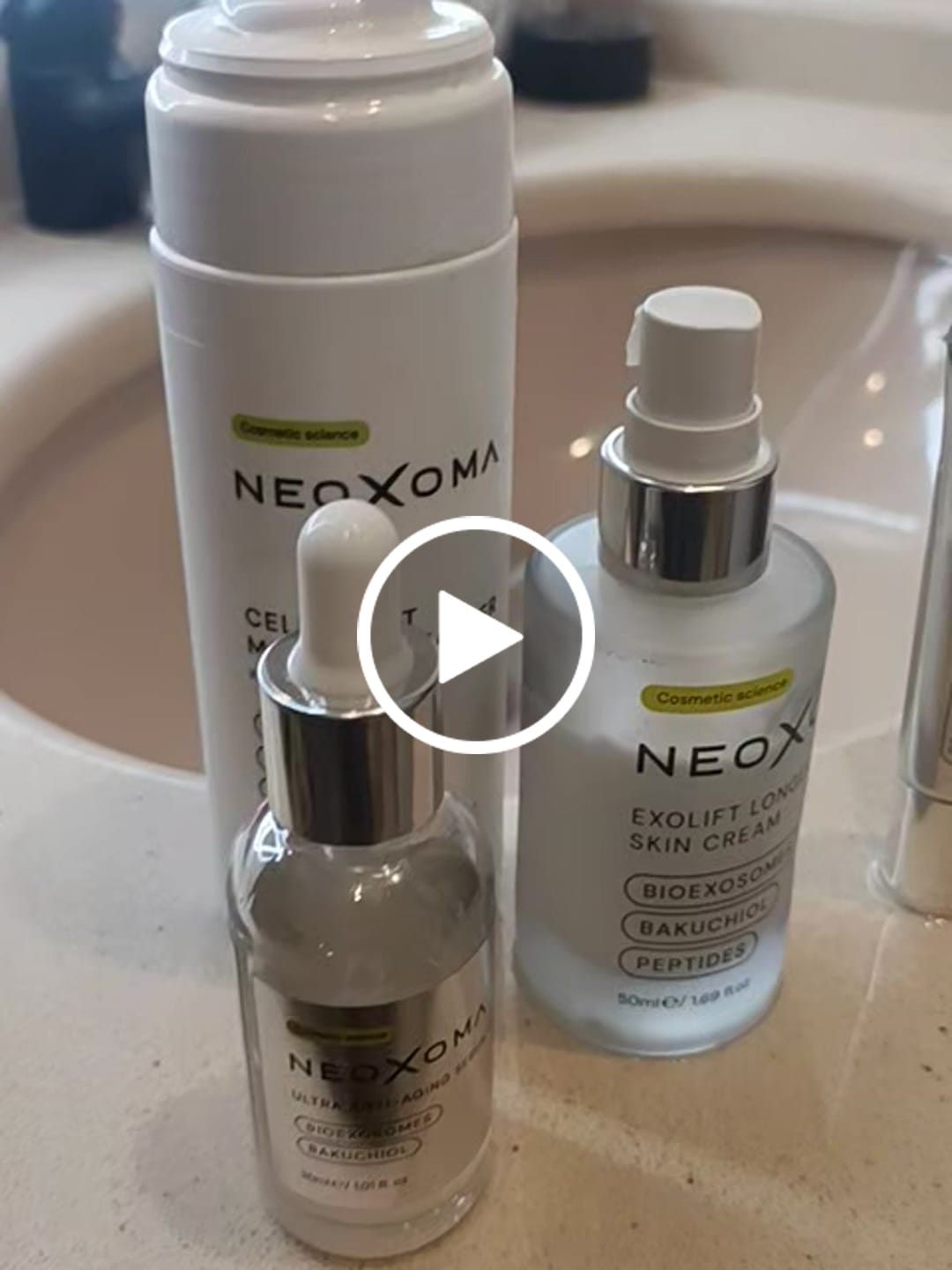 Customer video review of Pack Completo Longevity System: Limpiador, Sérum, Contorno, Crema