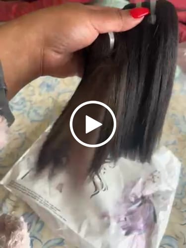Customer video review of Vietnamese Super Double Drawn Bone Straight Natural Black Bundles