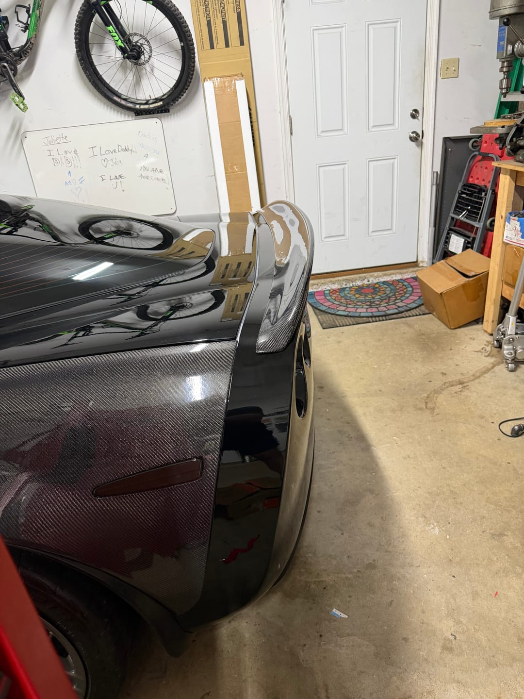 Customer photo review of 2005-13 Corvette C6 Rear Trunk Lid Wing Spoiler