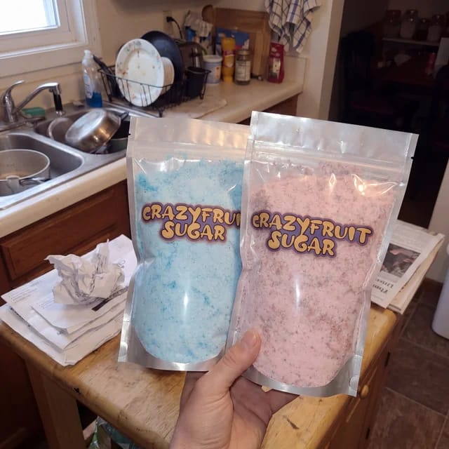 Customer photo review of Crazy Fruit Sugar
