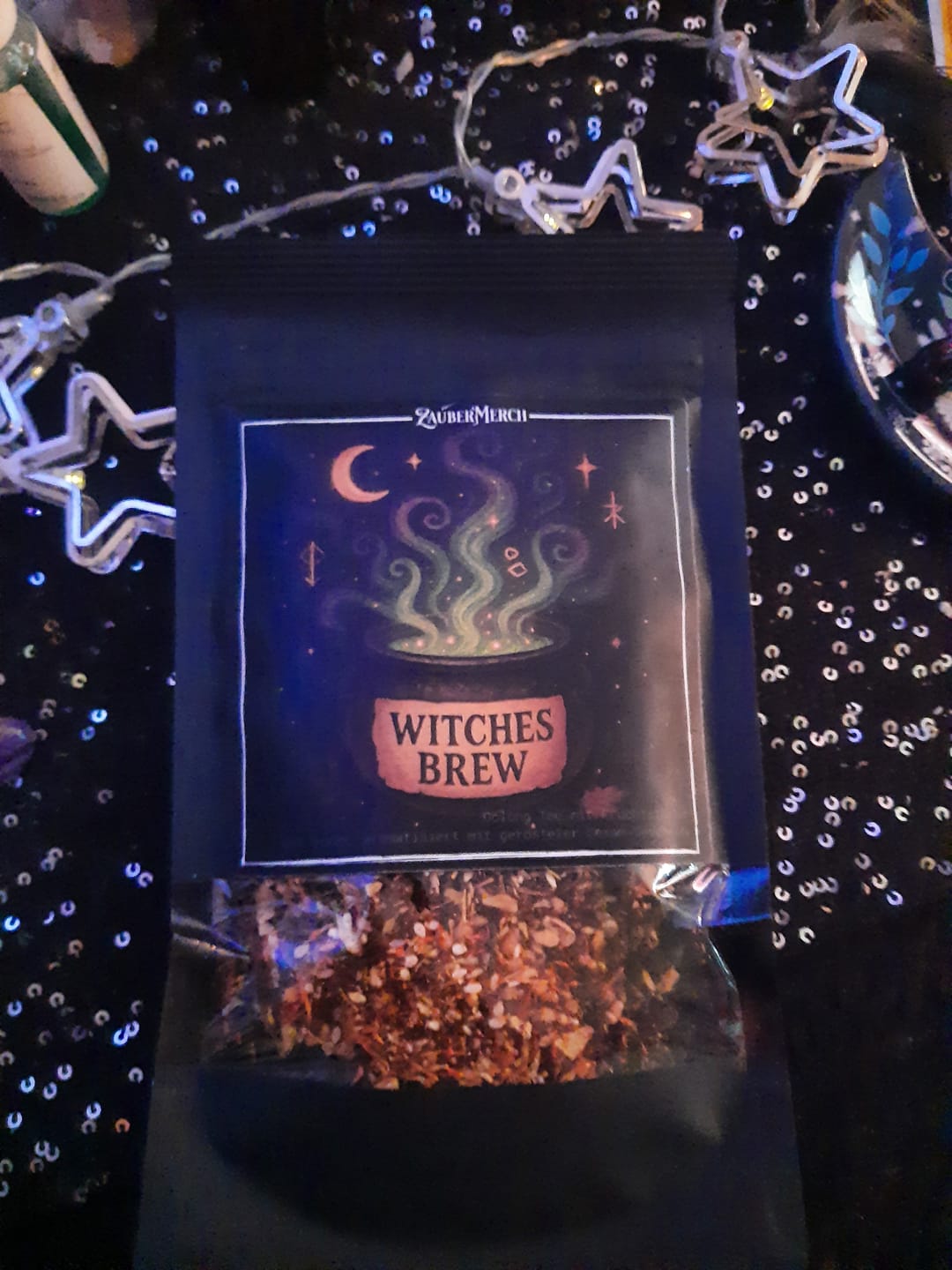 Customer photo review of Witches Brew – Oolong Tee mit geröstetem Sesam | Halloween Tee