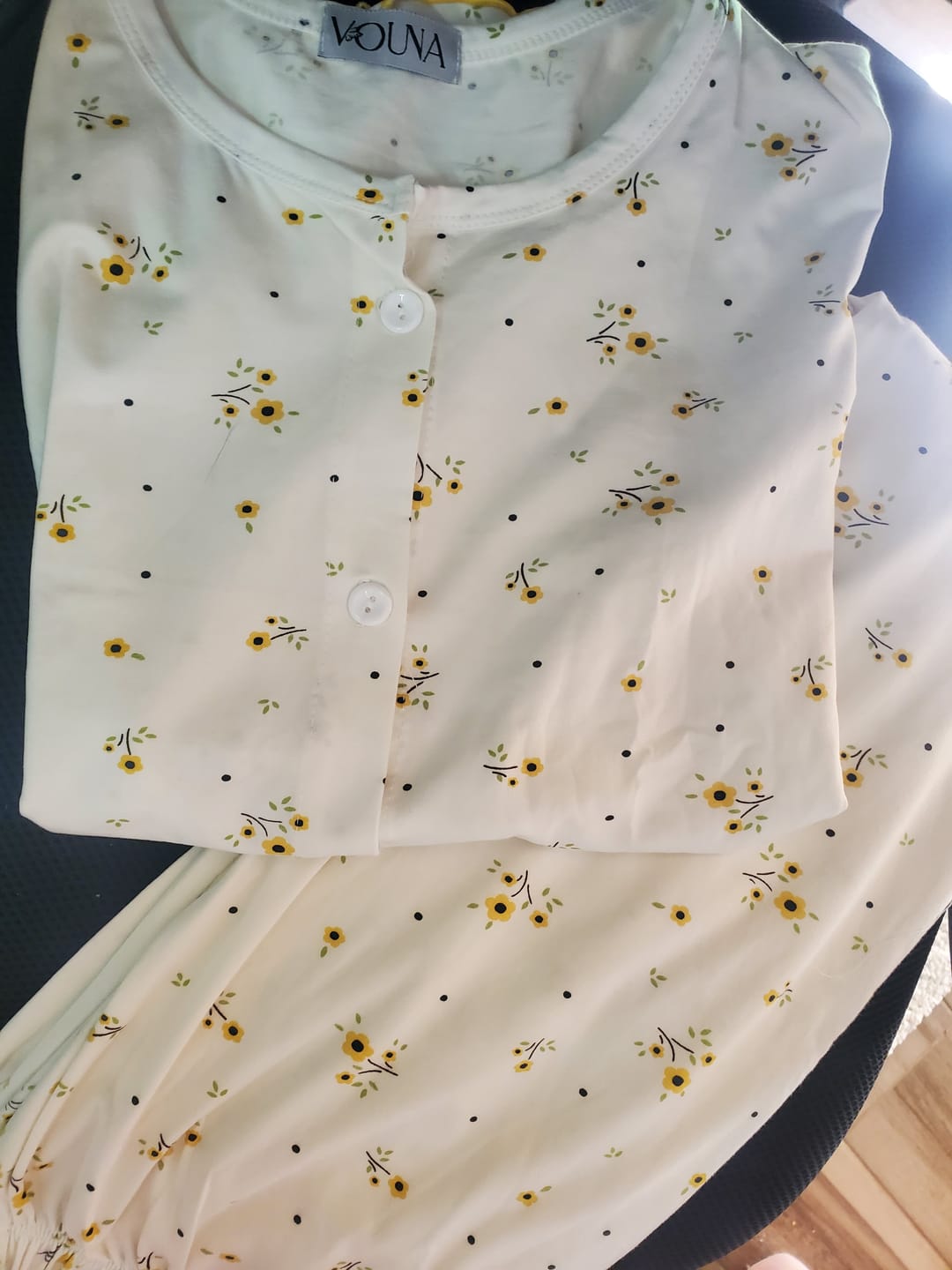 Customer photo review of Sunflower Bloom Pajama