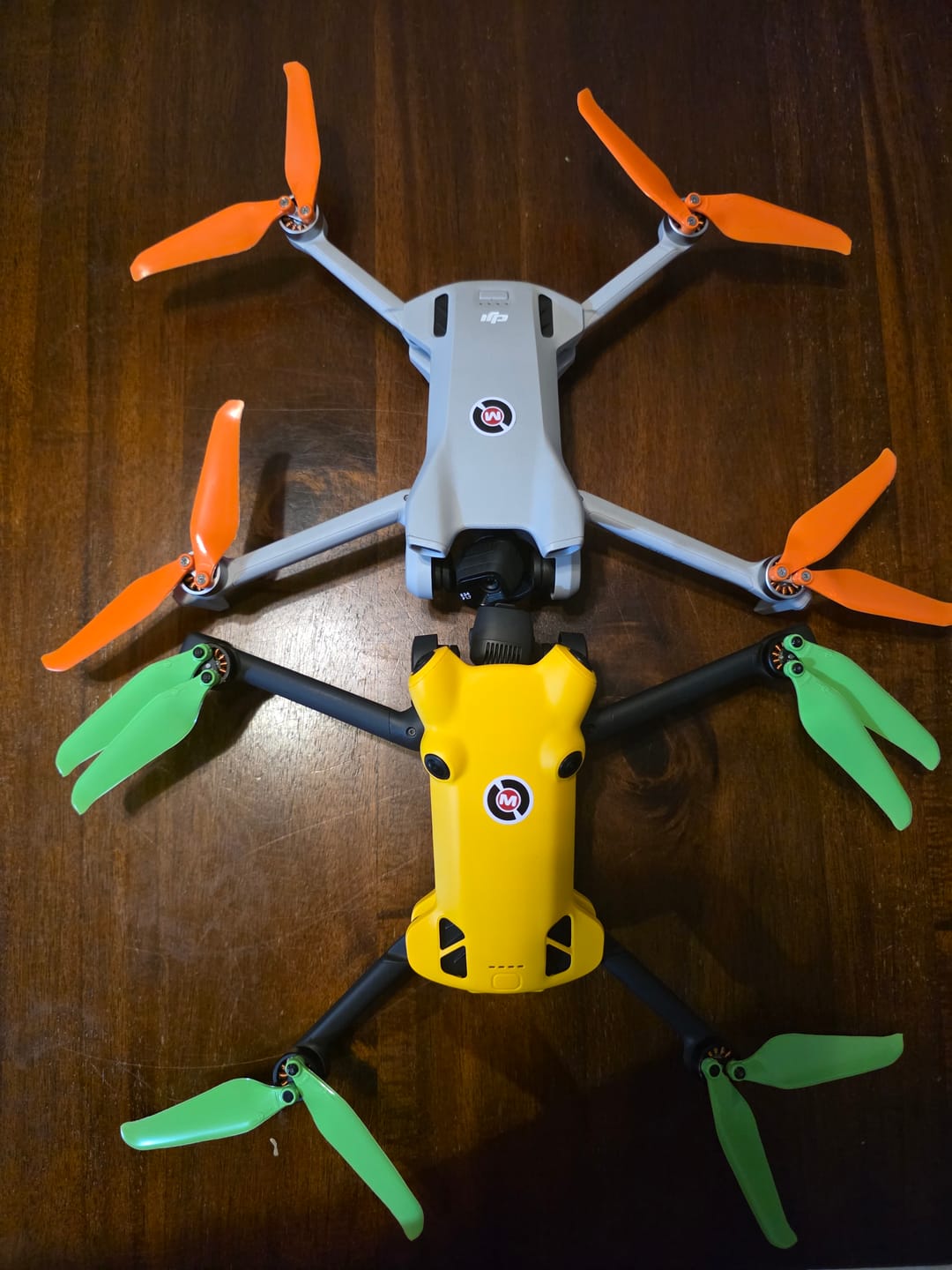 Customer photo review of DJI Mini 3 Pro / 4 Pro STEALTH Upgrade Propellers - x4 Green